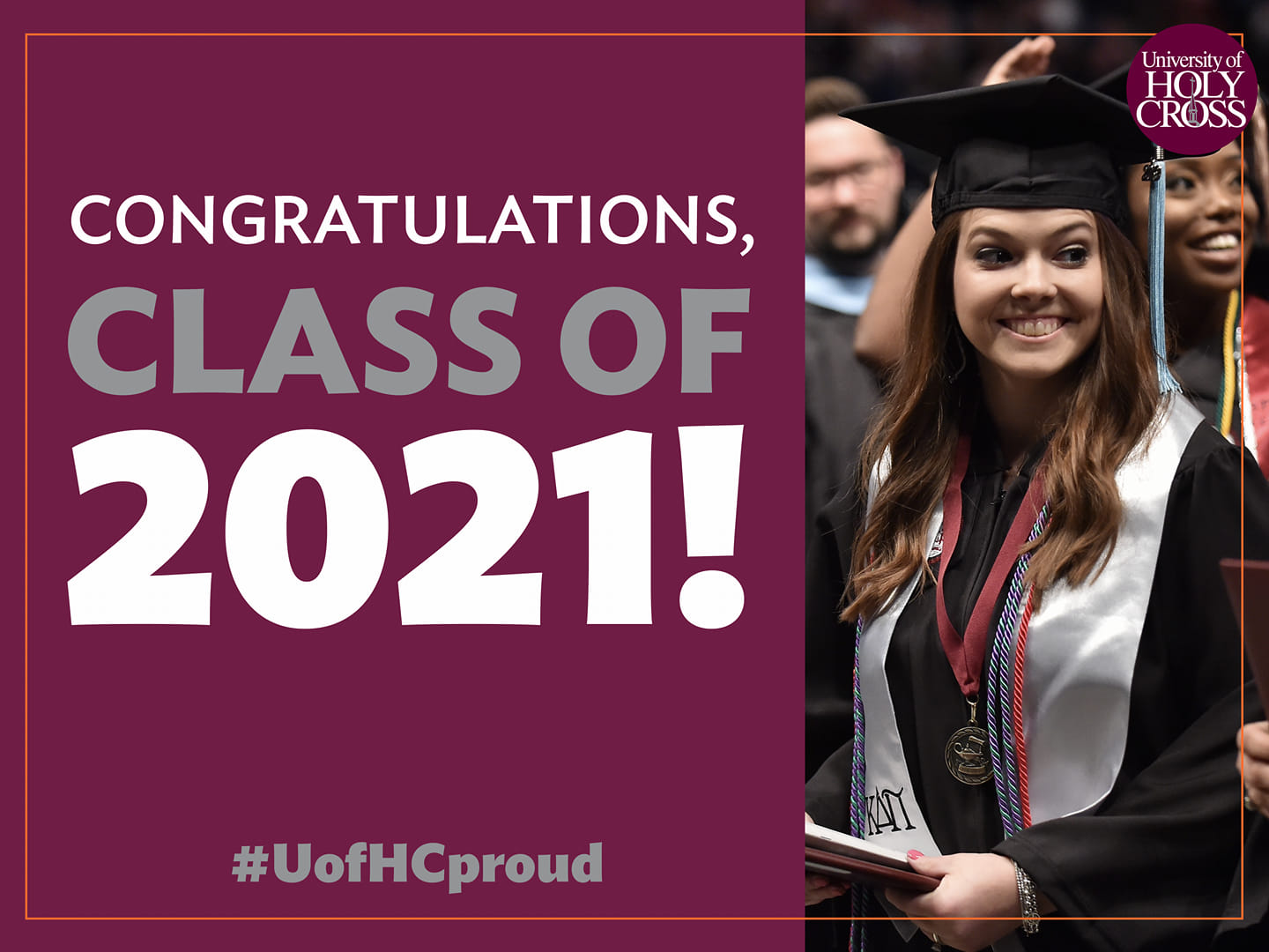 Congratulations to Class of... - University of Holy Cross