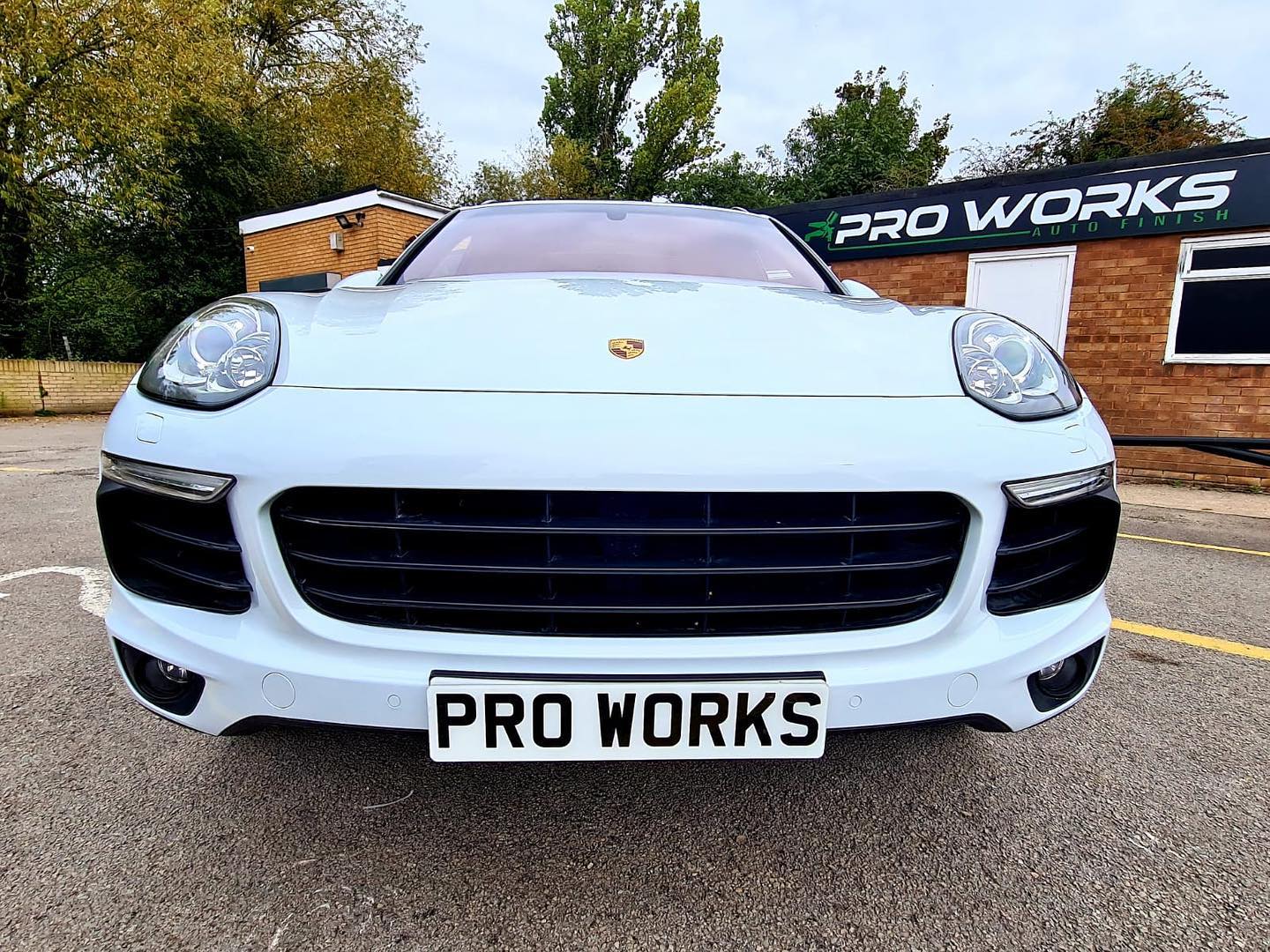 The stunning #porschecayenne had... - Pro Works Auto Finish | Facebook