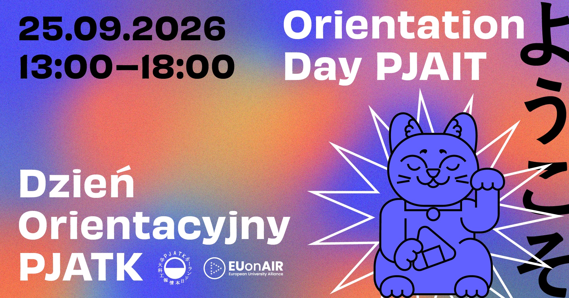Dzień Orientacyjny PJATK | PJAIT Orientation Day