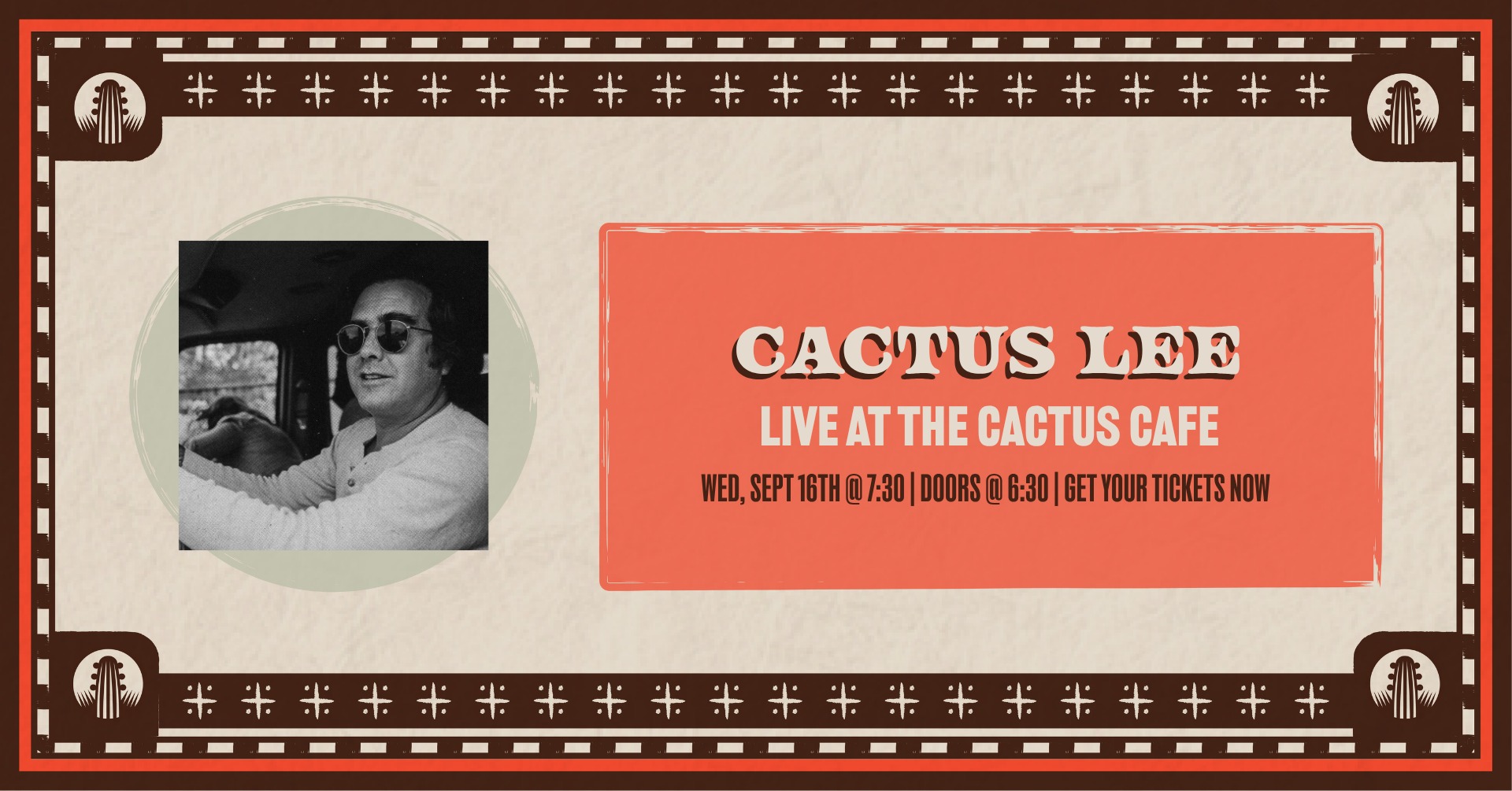 Cactus Lee Live at The Cactus Cafe