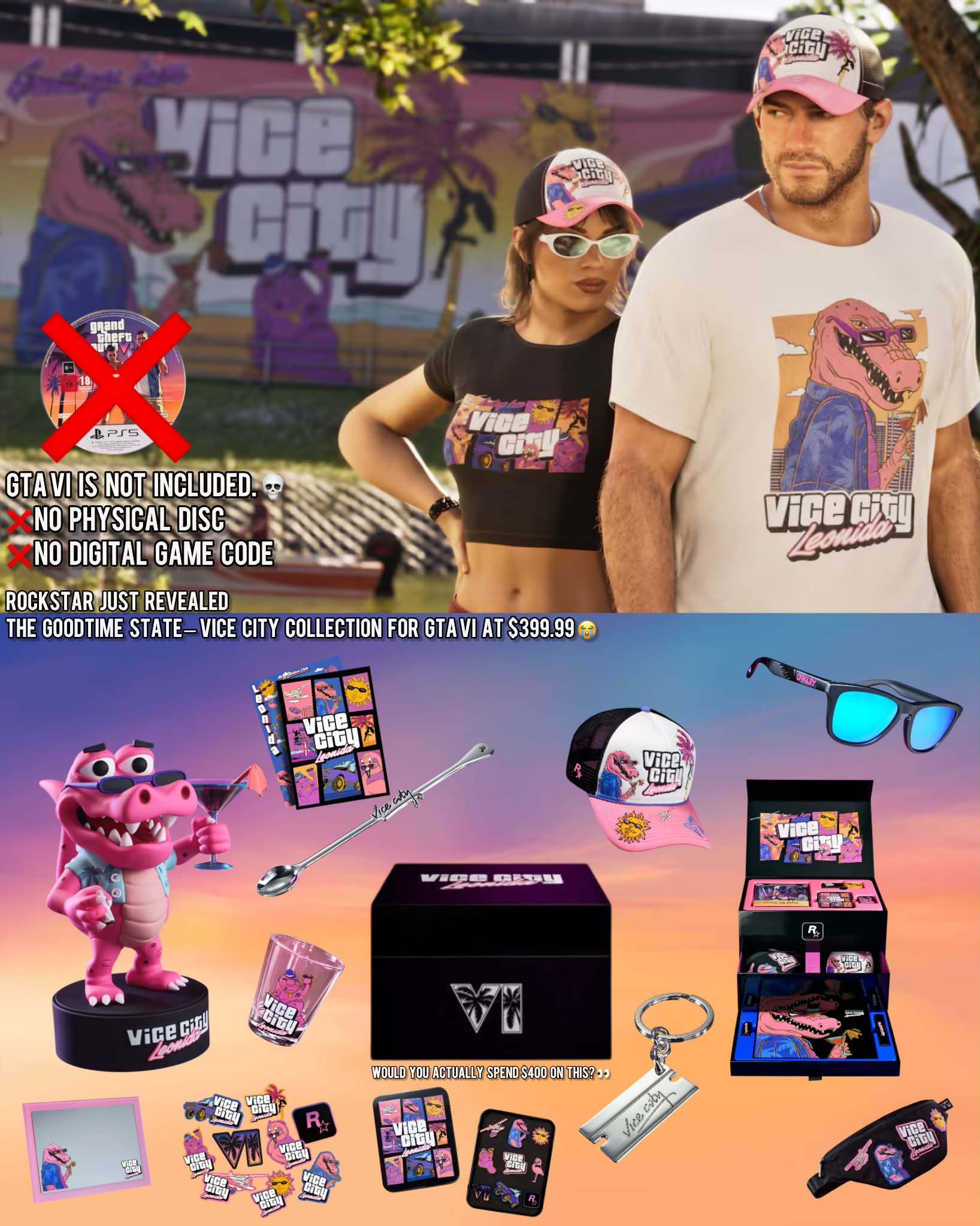 💀 $400 FOR THE GTA 6 COLLECTOR'S EDITION BUT NO GTA 6? Rockstar