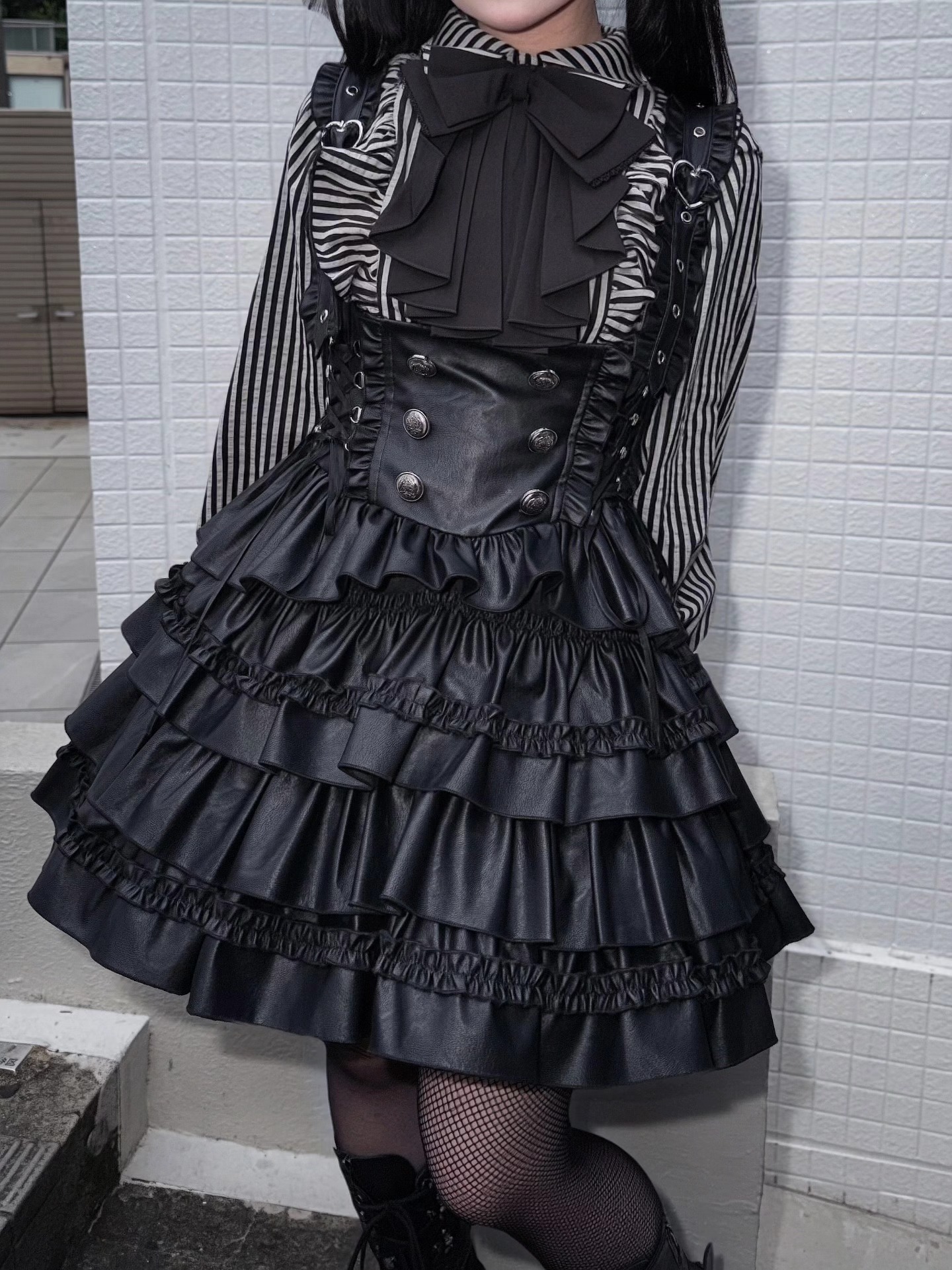 🎀ヒメ's Coordination🎀 . IMVALのメイドワンピースをメインにコーデ
