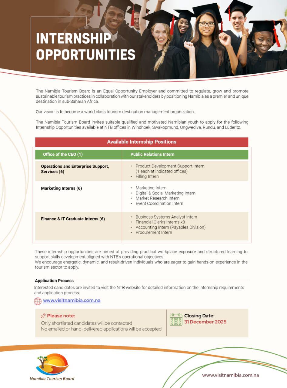 Namibian Opportunities added a... - Namibian Opportunities