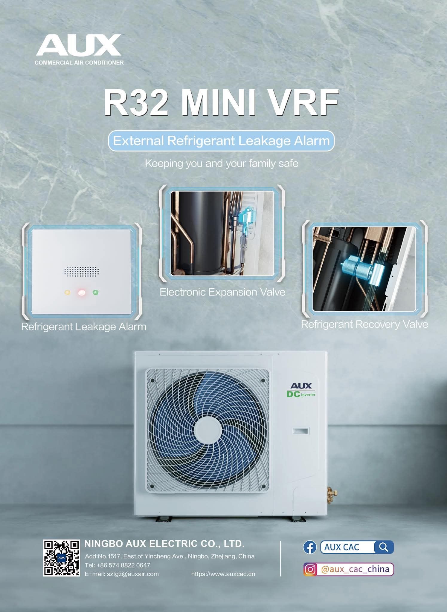 🌱 AUX lansează noul R32 Mini VRF! 🌍 ... - Thermo Instal RGCI | Facebook