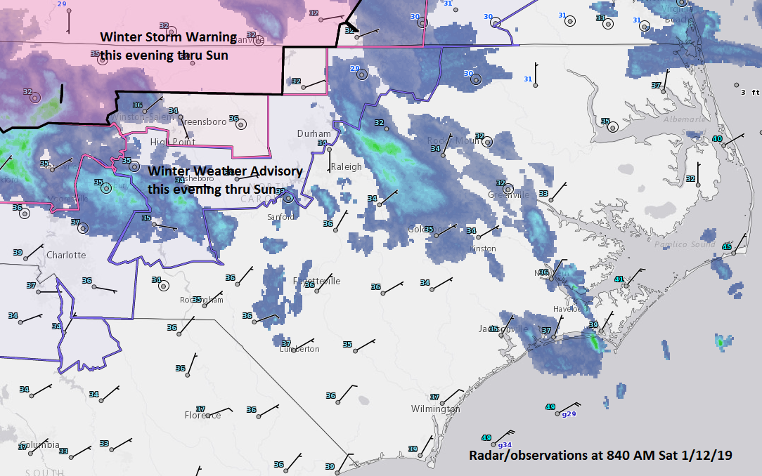 We've had a... - US National Weather Service Raleigh NC