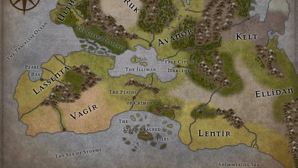 This is a map I made of my... - The Rambling Roleplayer
