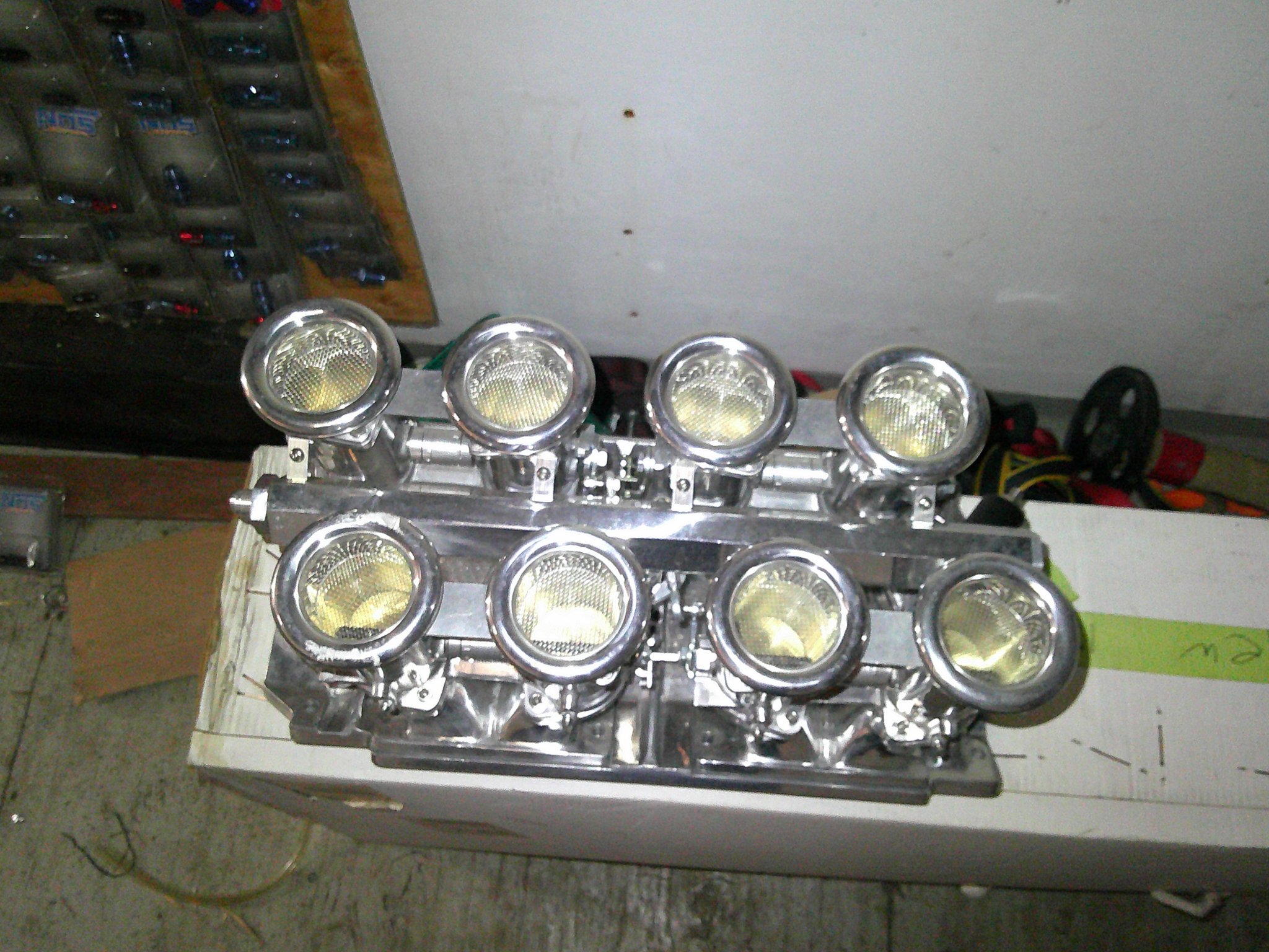 Big block Chevy ITB stack injection NEW - Car Engines & Engine Parts ...