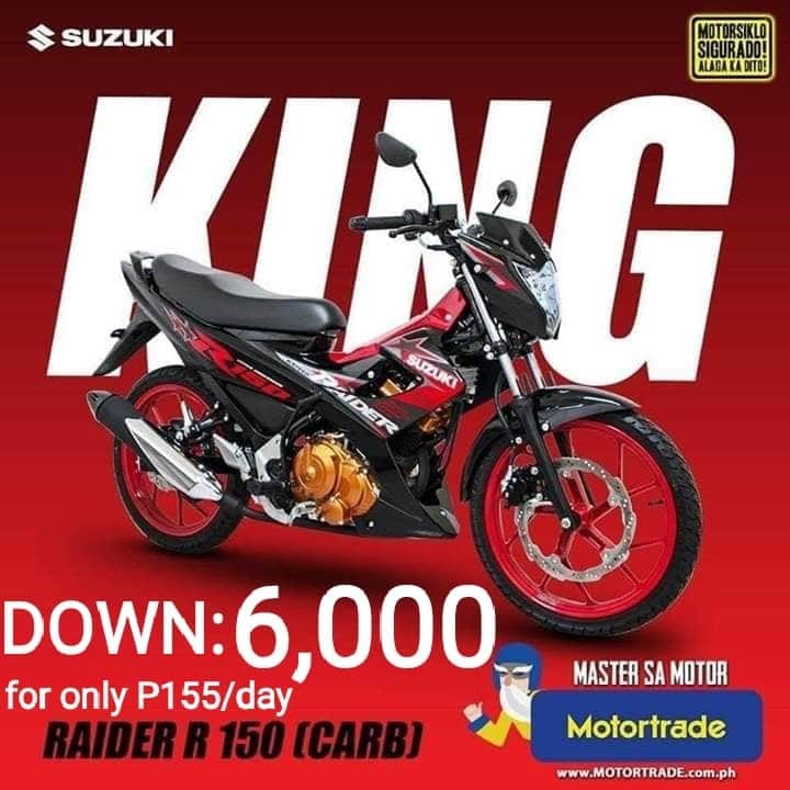 Suzuki Raider... - Motortrade Cabagan and Tumauini Cluster | Facebook