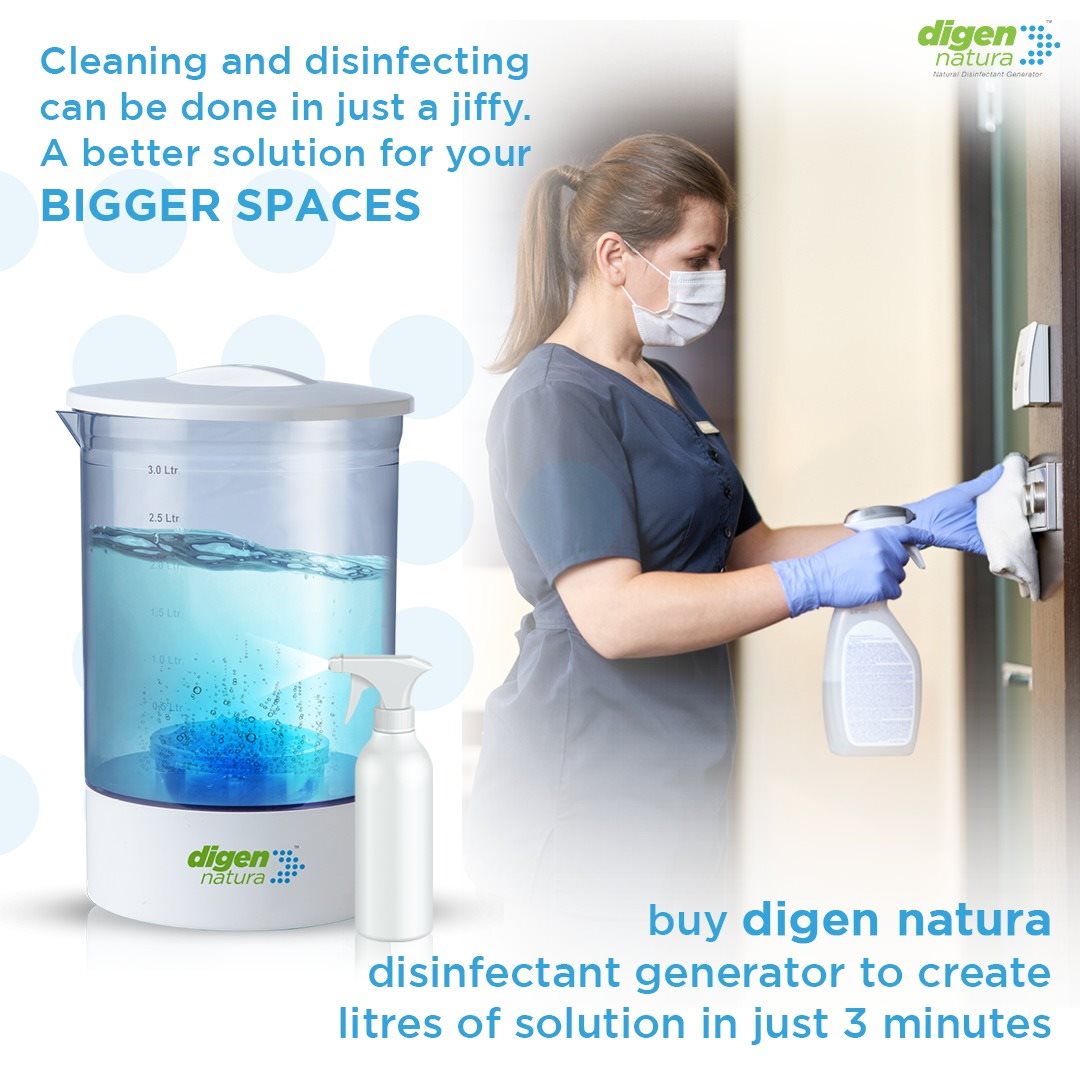 digen natura - digen natura disinfectant generator produces sanitizing ...