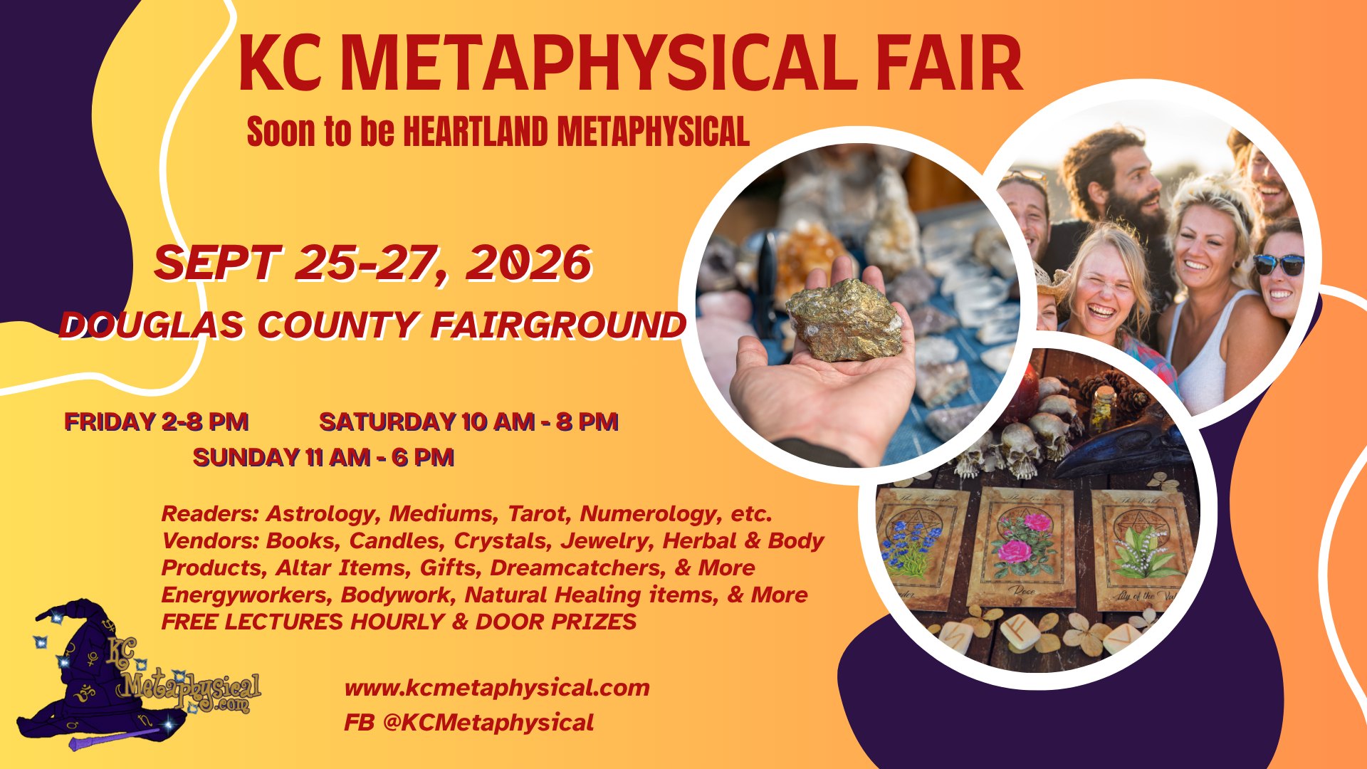 KC Metaphysical - Lawrence Fall 2026 (soon Heartland Metaphysical)