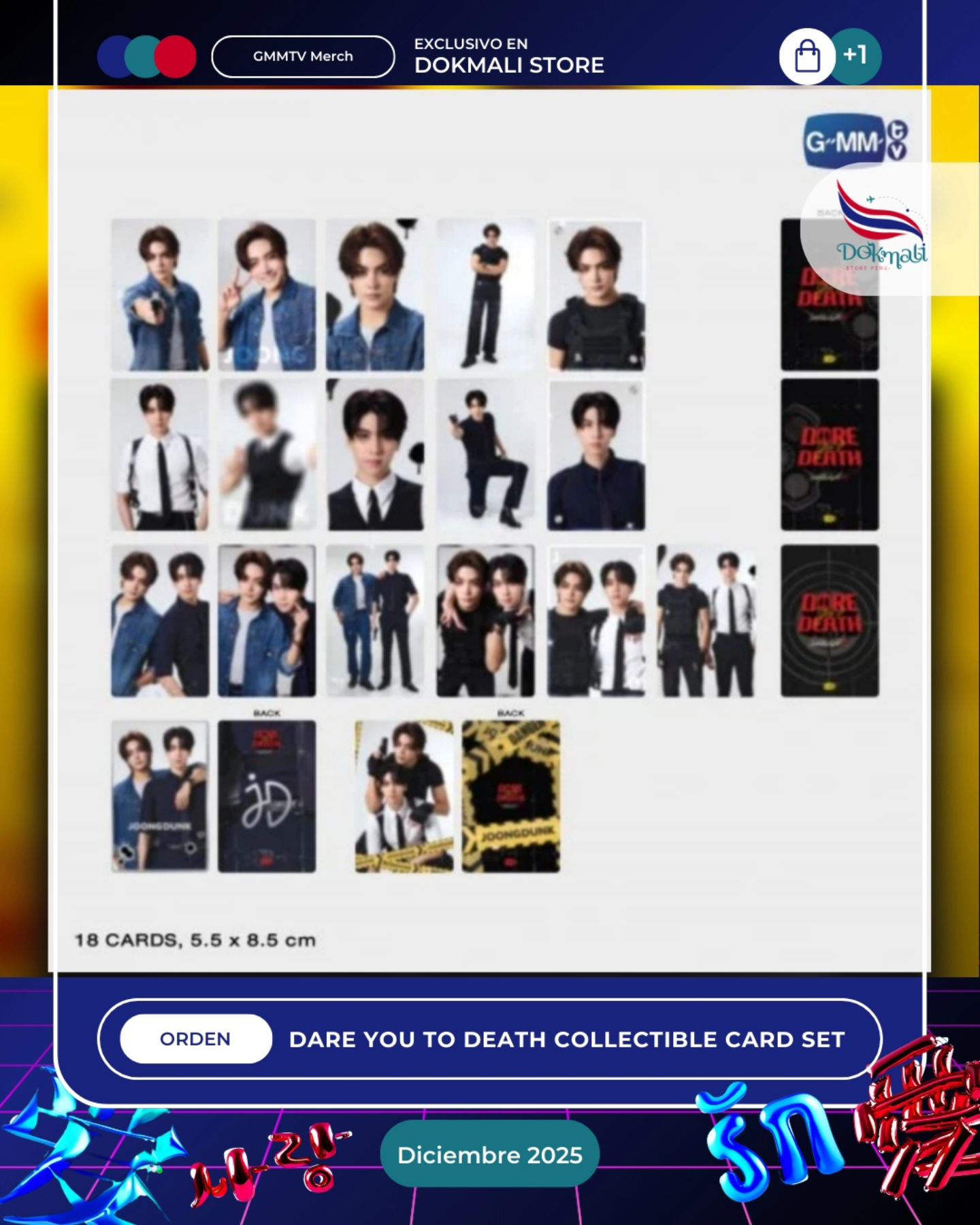 ORDEN ABIERTA] ?❤️? Dare you to Death Collective card set 