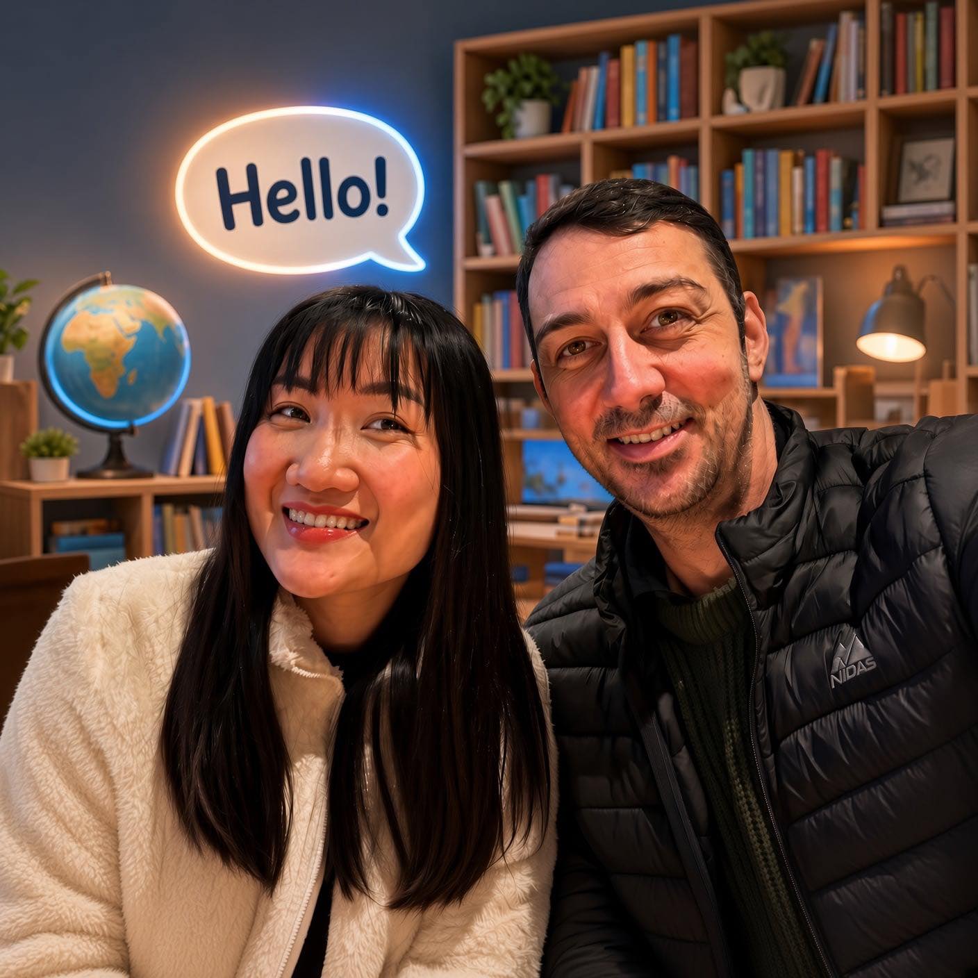 What are THEY doing? | 7 English Verbs 👉 Verb + ing means the action is ...