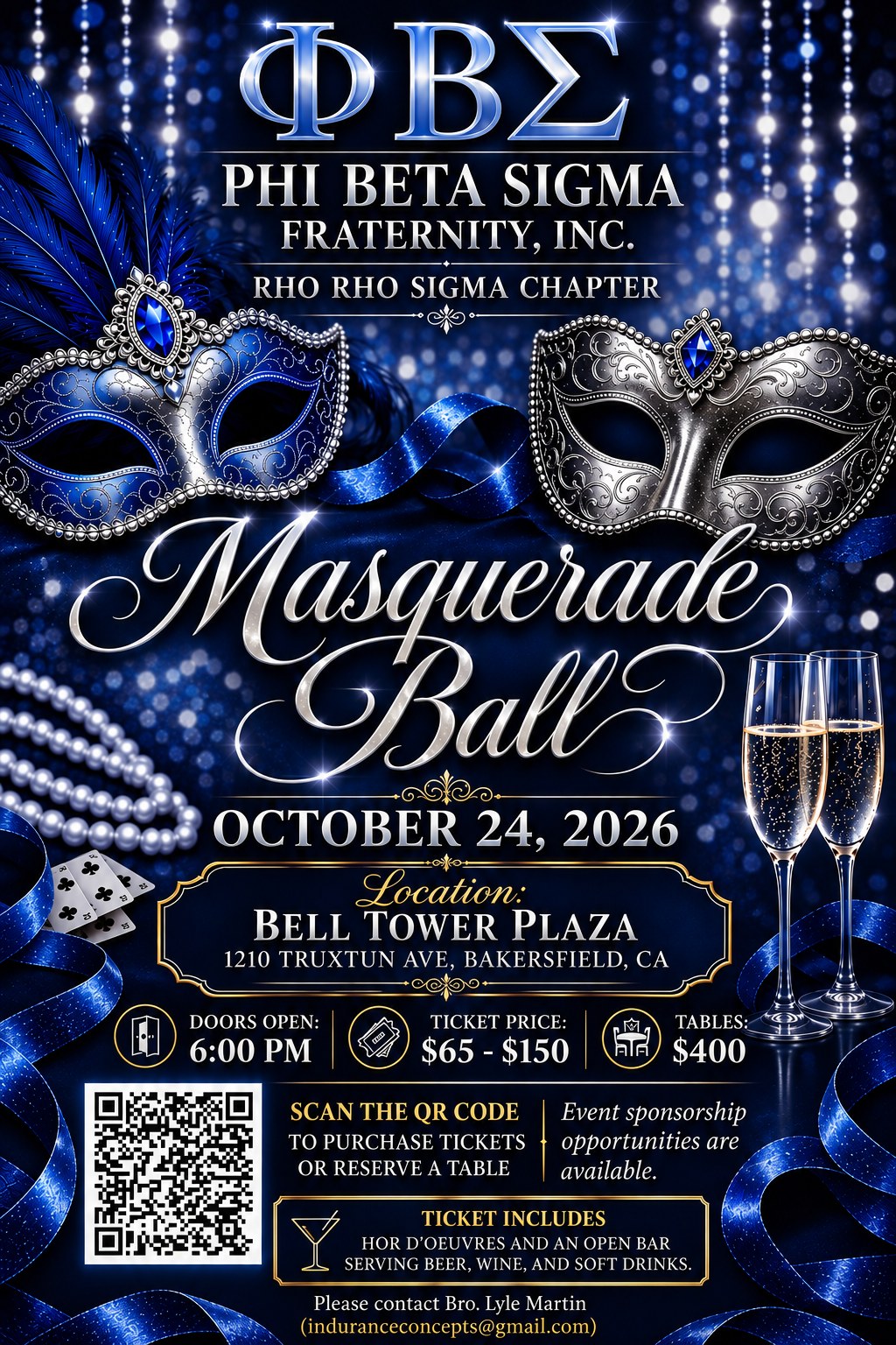 Phi Beta Sigma Fraternity, Inc. RHO RHO SIGMA Chapter: Masquerade Ball
