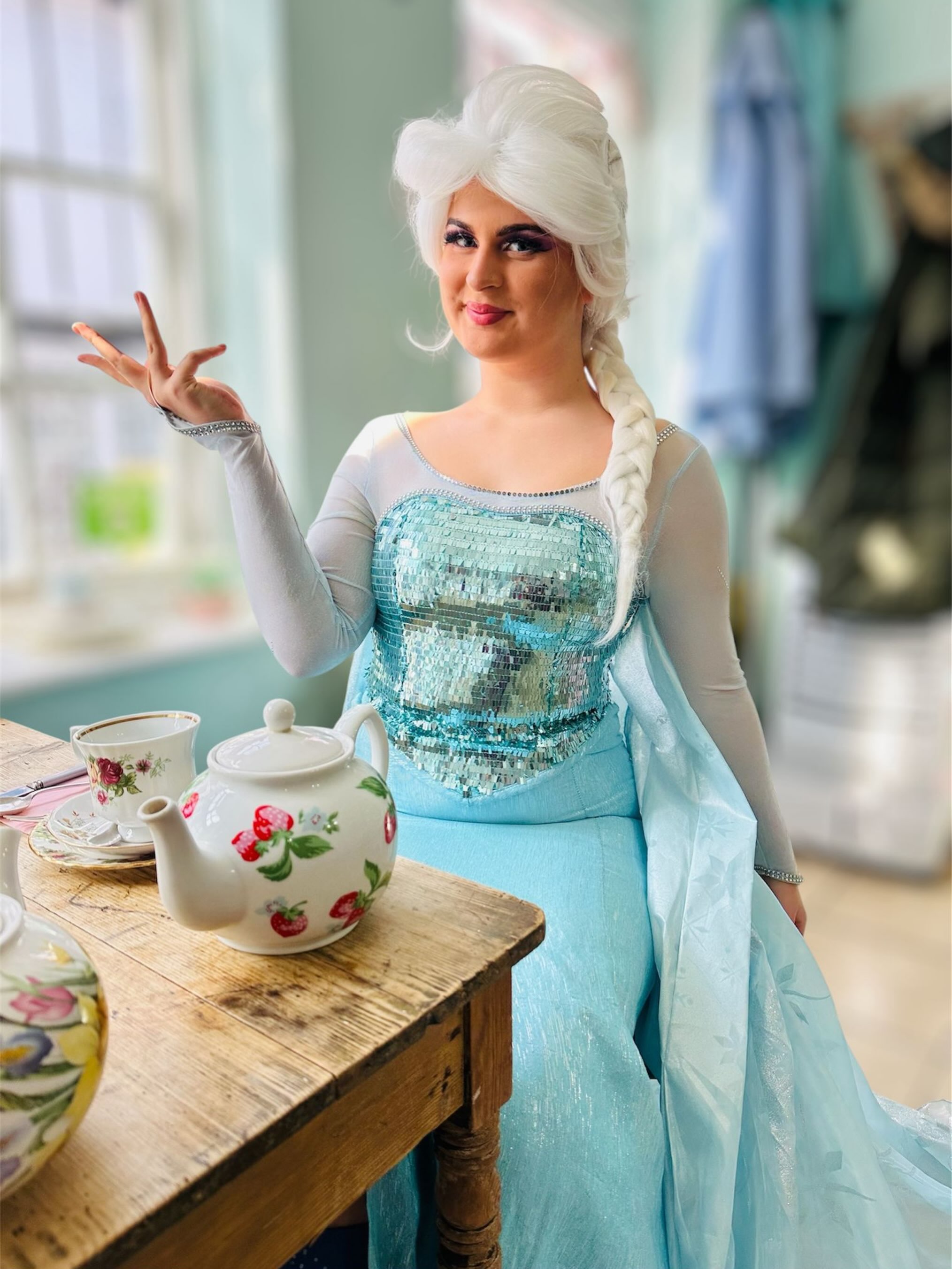 Princess afternoon tea with Elsa in Ampthill