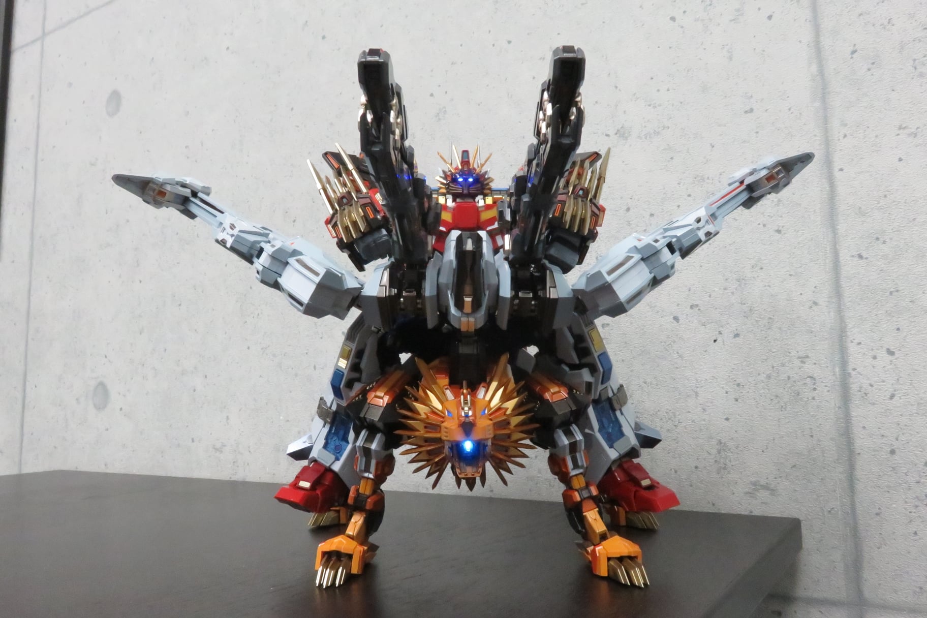 製品サンプルレビュー!! // [鉄機巧 ビクトリーレオ]の装甲パーツの一