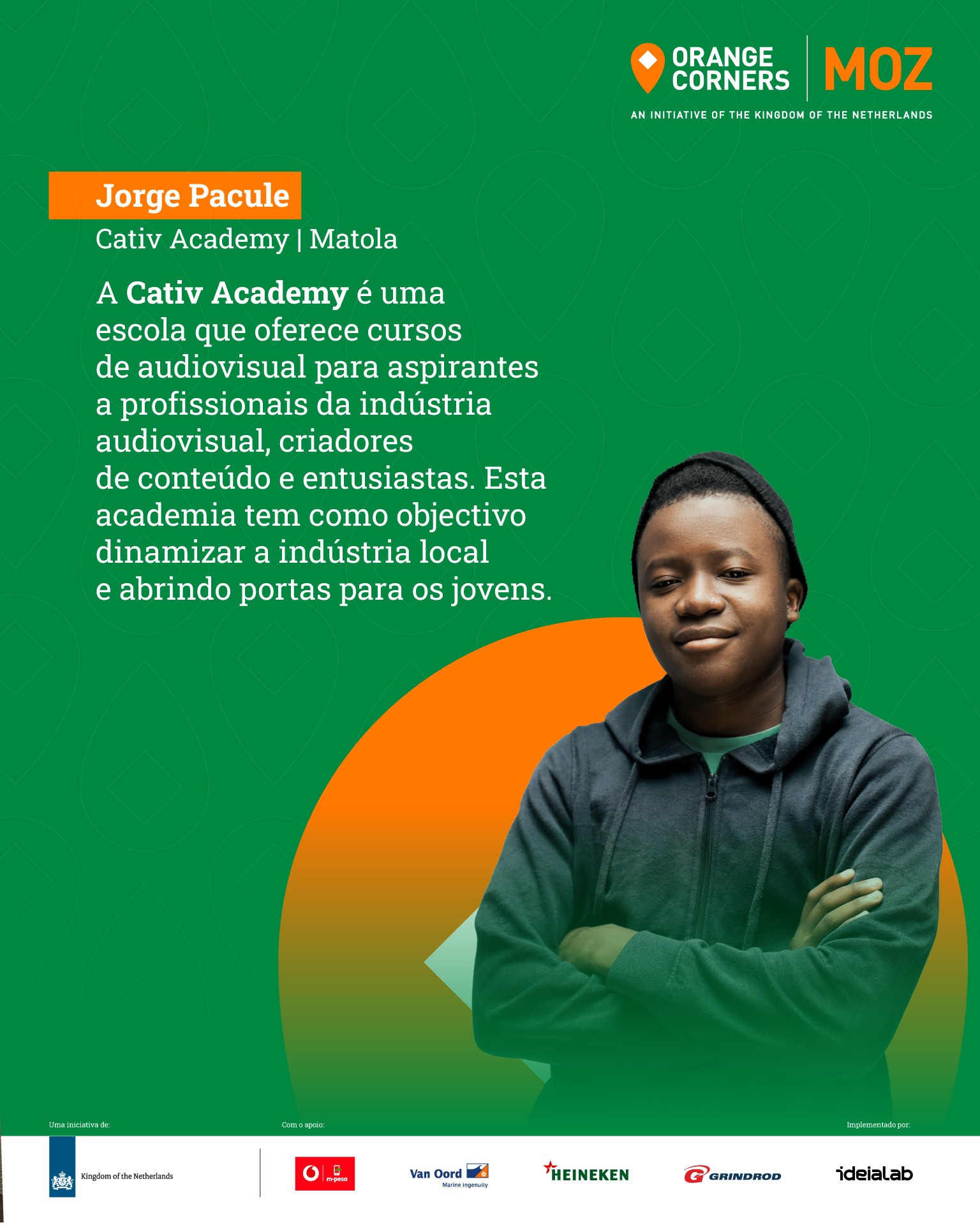 Orange - DelivMoz, é uma das empresas que fazem parte da 2ª edição do ...