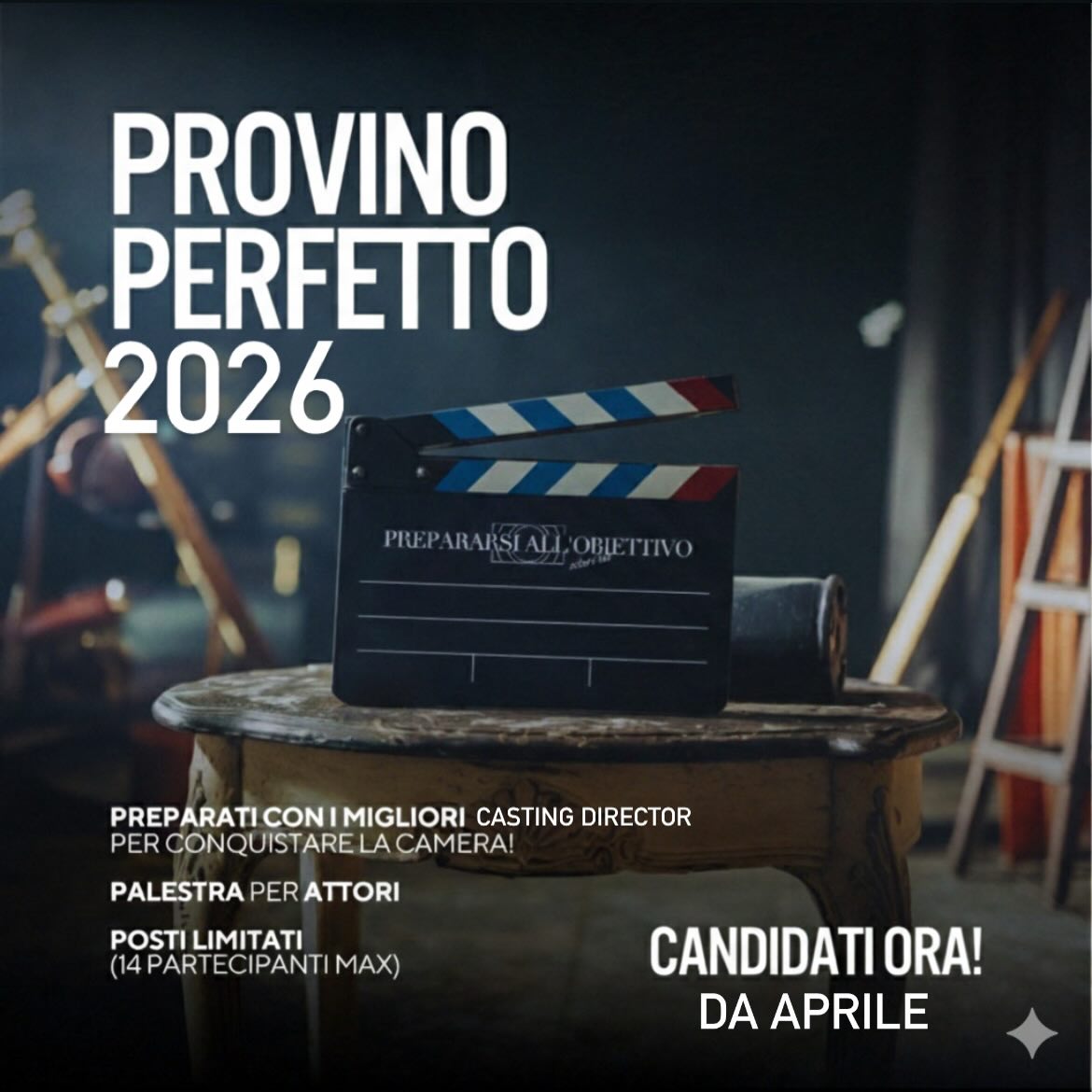 Prepararsi - PROVINO PERFETTO da APRILE lunedì FLAVIA POERIO - FLORINDA ...