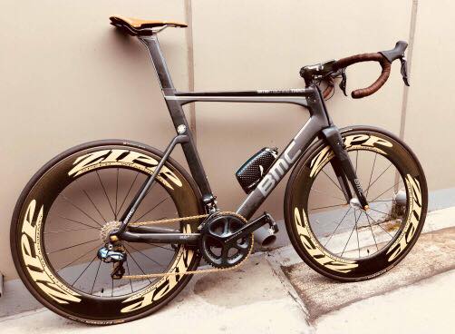 Bmc Tmr01 road bike with Dura-Ace and Zipp 858