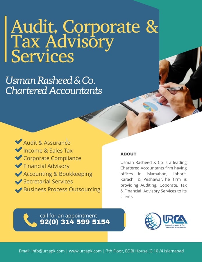Usman Rasheed & Co. Chartered Accountants | Islamabad