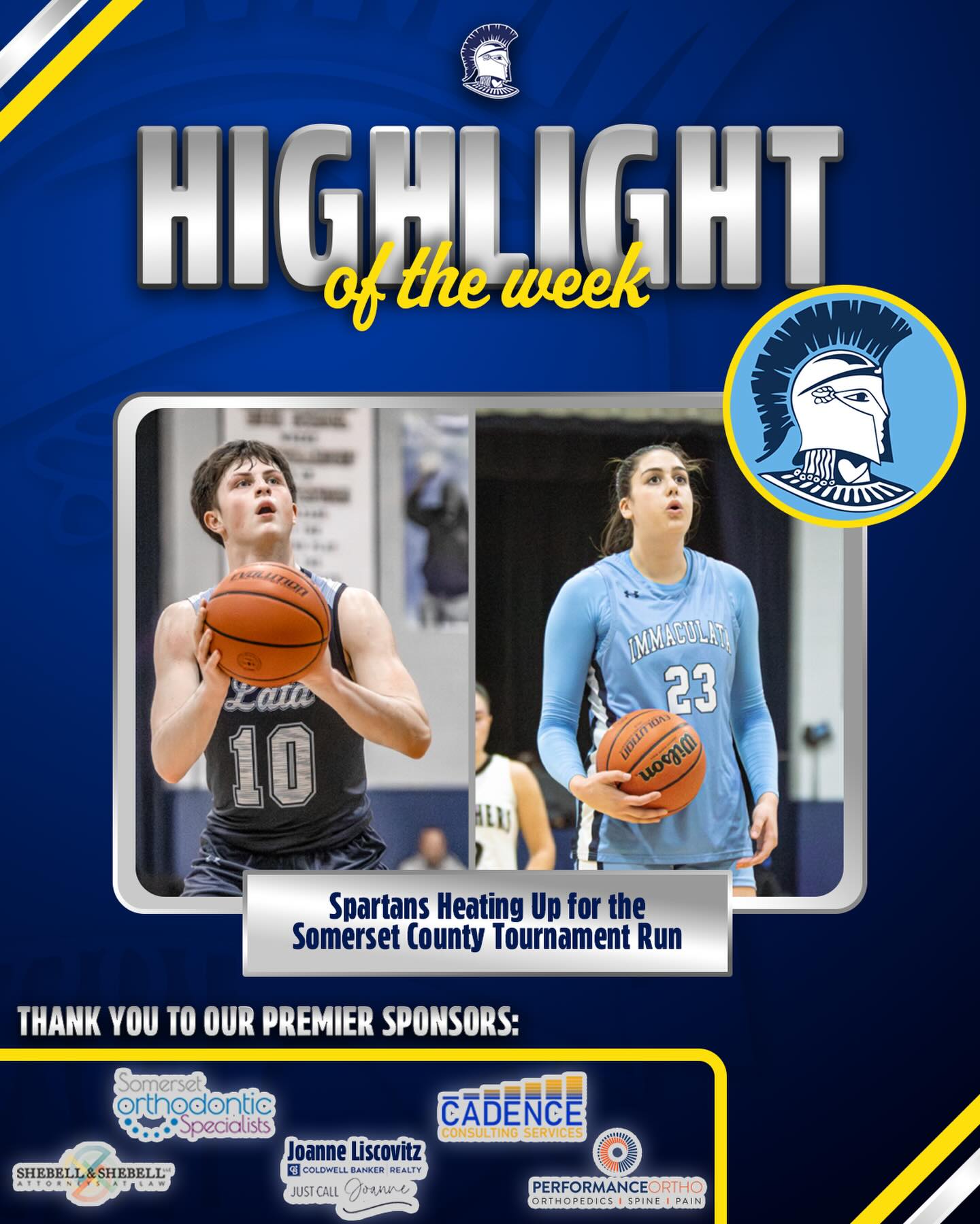 Immaculata - ⭐️ Highlight of the Week ⭐️ Spartan stars leading the way ...