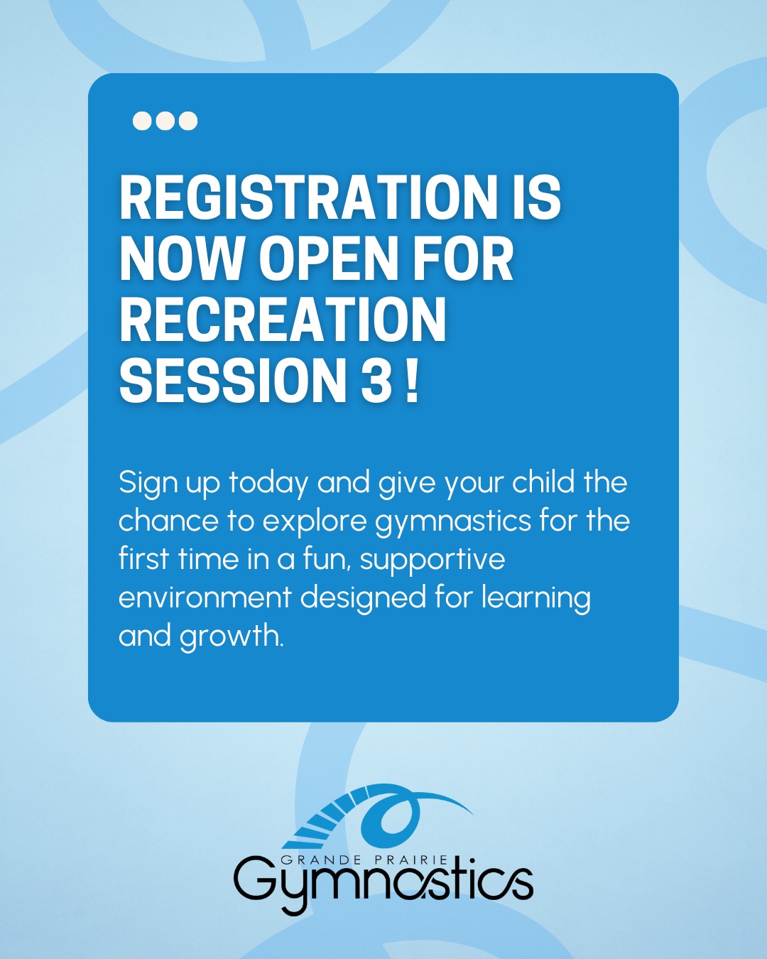 Grande - 🎉🤸‍♀️ Public Registration Is NOW OPEN for Recreation Session 3 ...