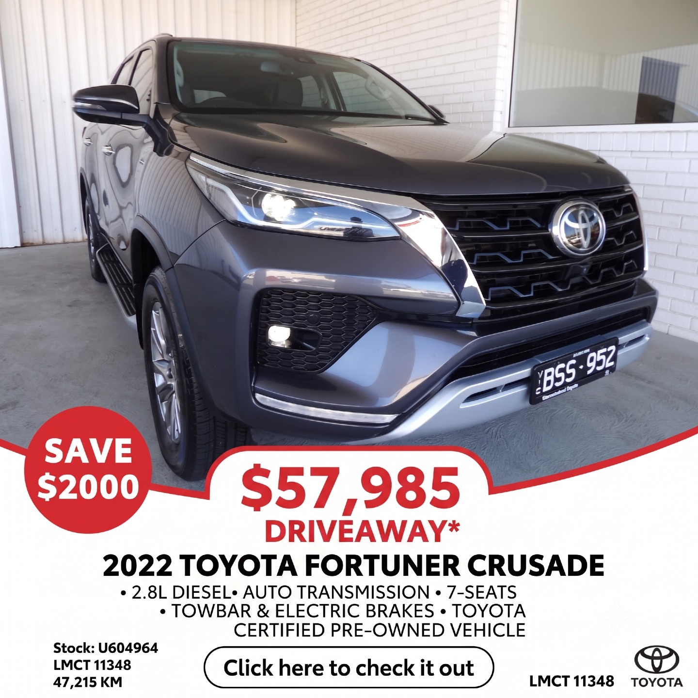 Check out Warrnambool Toyota's car of the week this week. A 2022