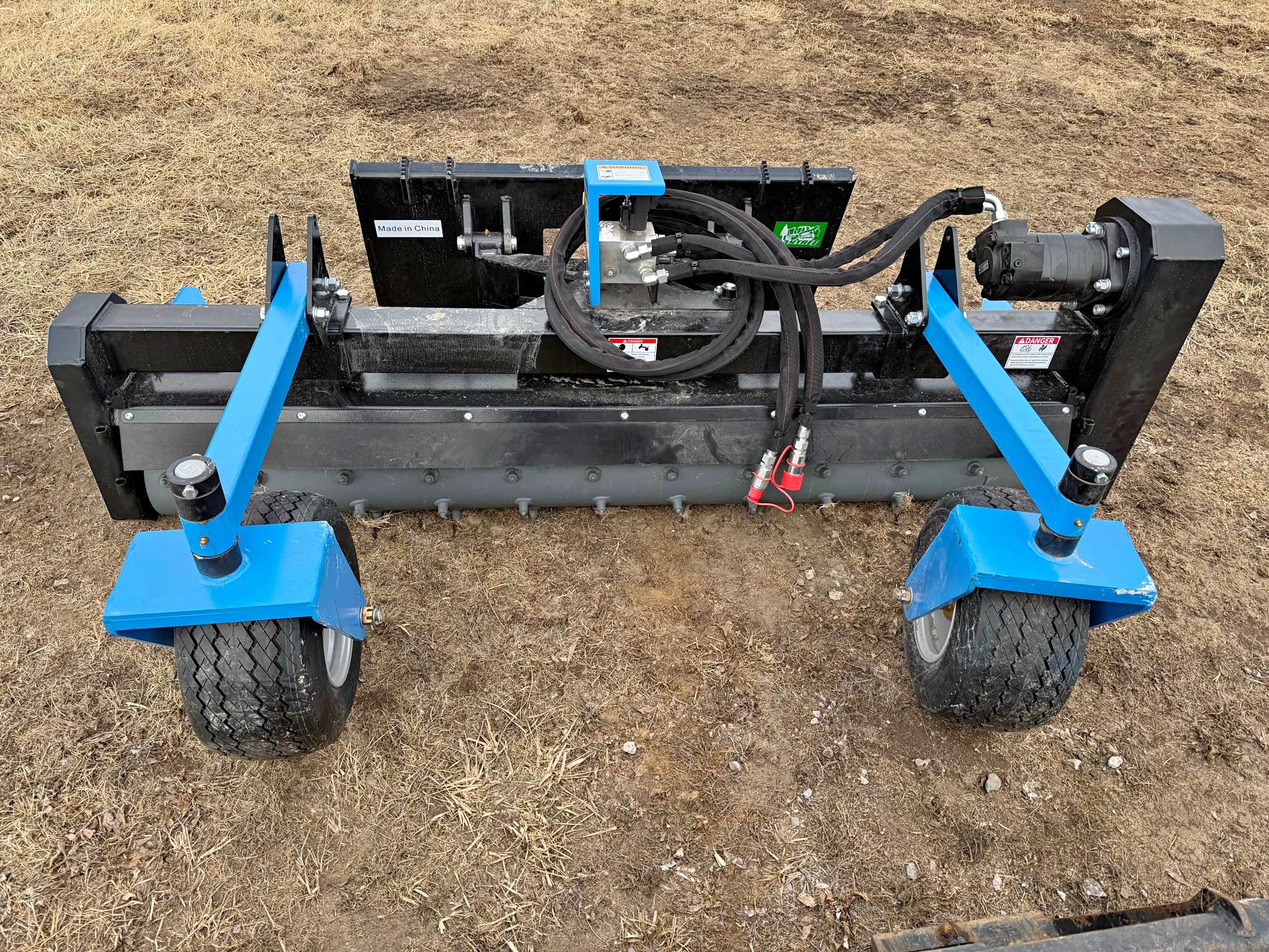 Raytree Soil Conditioner 78”/ Power Rake/ - Skid Steer - New/Unused ...