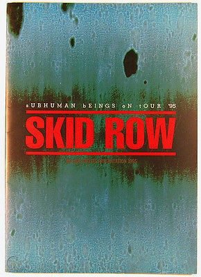 Subhuman Race world tour at Newport Centre in 1995
