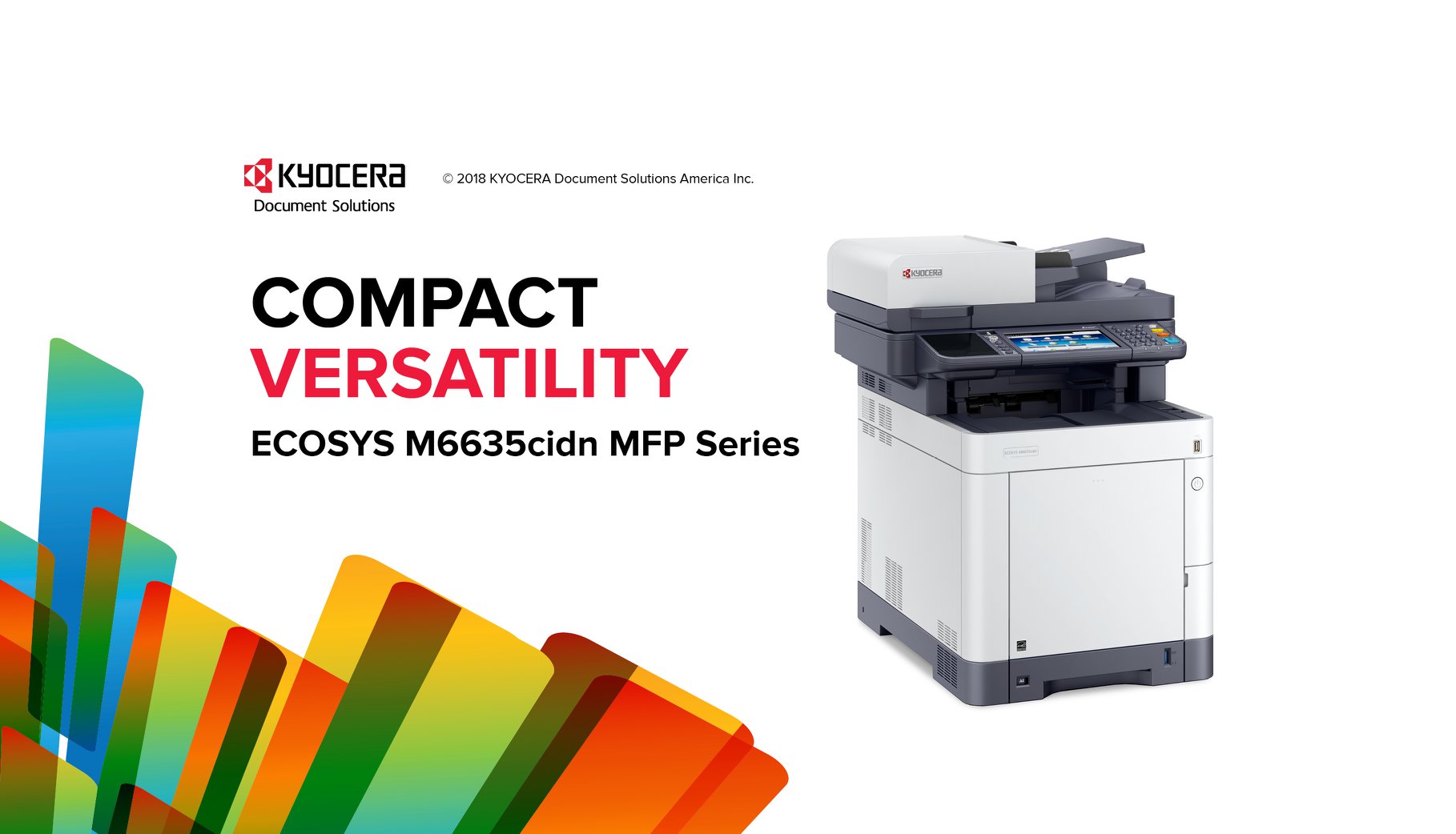 KYOCERA Document Solutions America - The ECOSYS M6635cidn MFP Series is ...