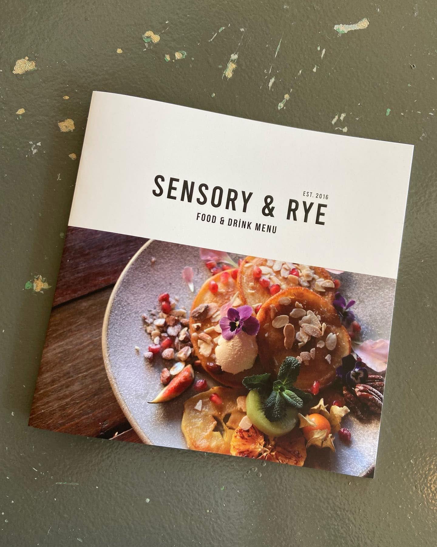 Sensory & Rye - NEW WINTER MENU COMING SOON! Get ready... | Facebook