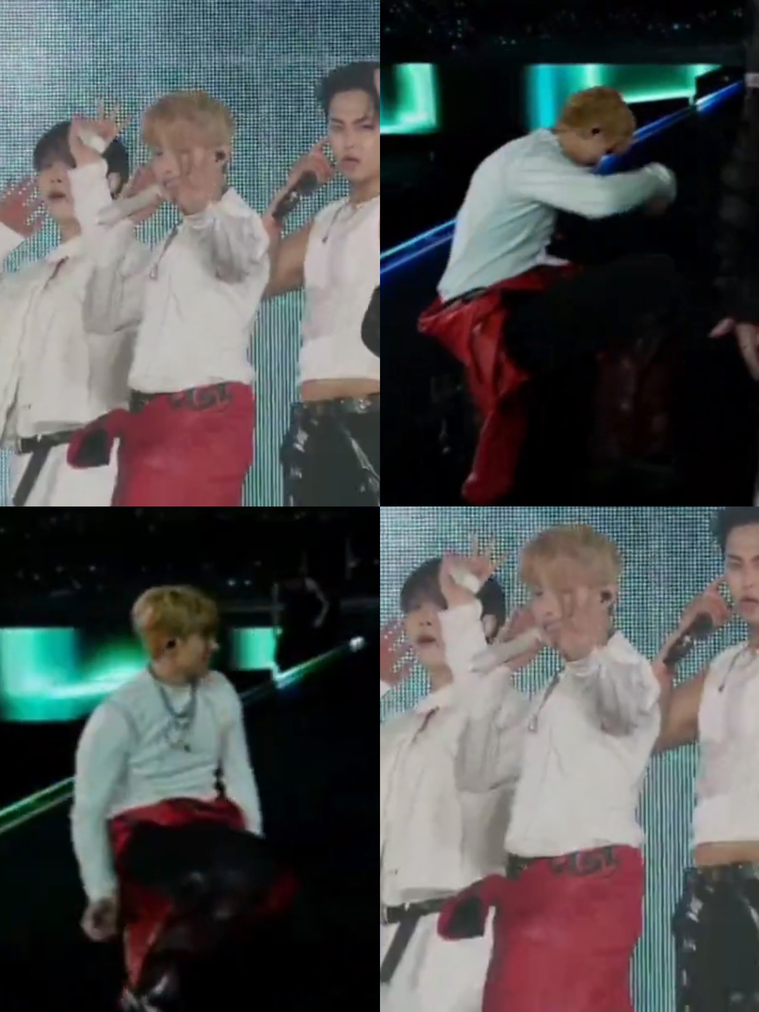 not the on-stage merch of dxs being the same towel as the iconic