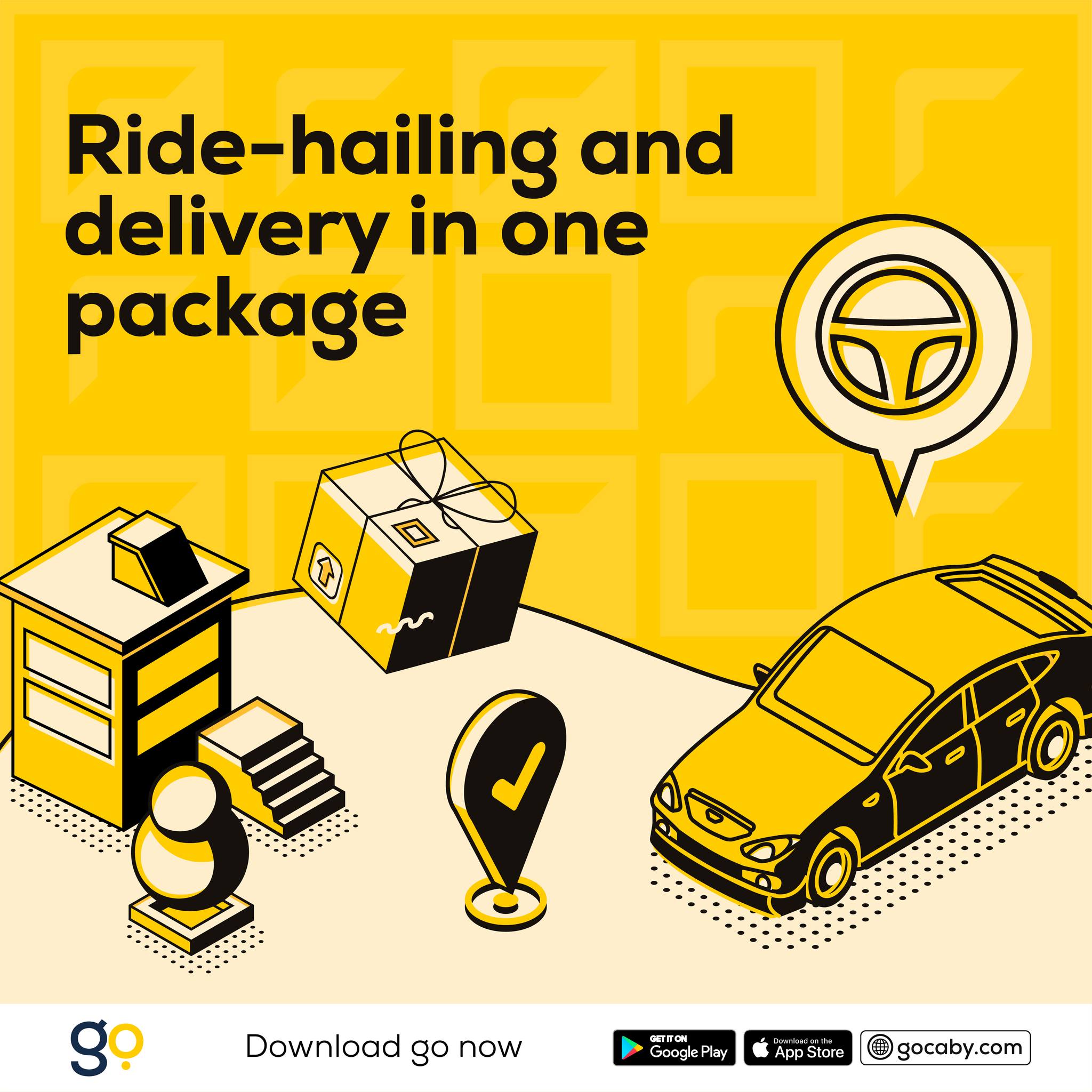 GoCaby - Introducing our new delivery and ride-hailing...