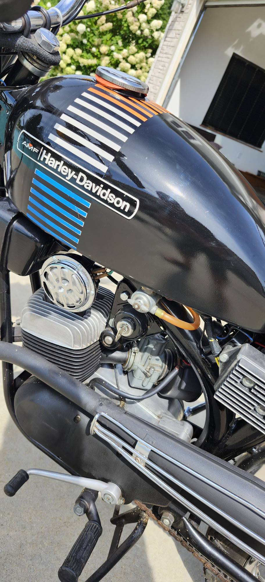 1973 AMF Harley Z90 for sale with 1,800 original miles