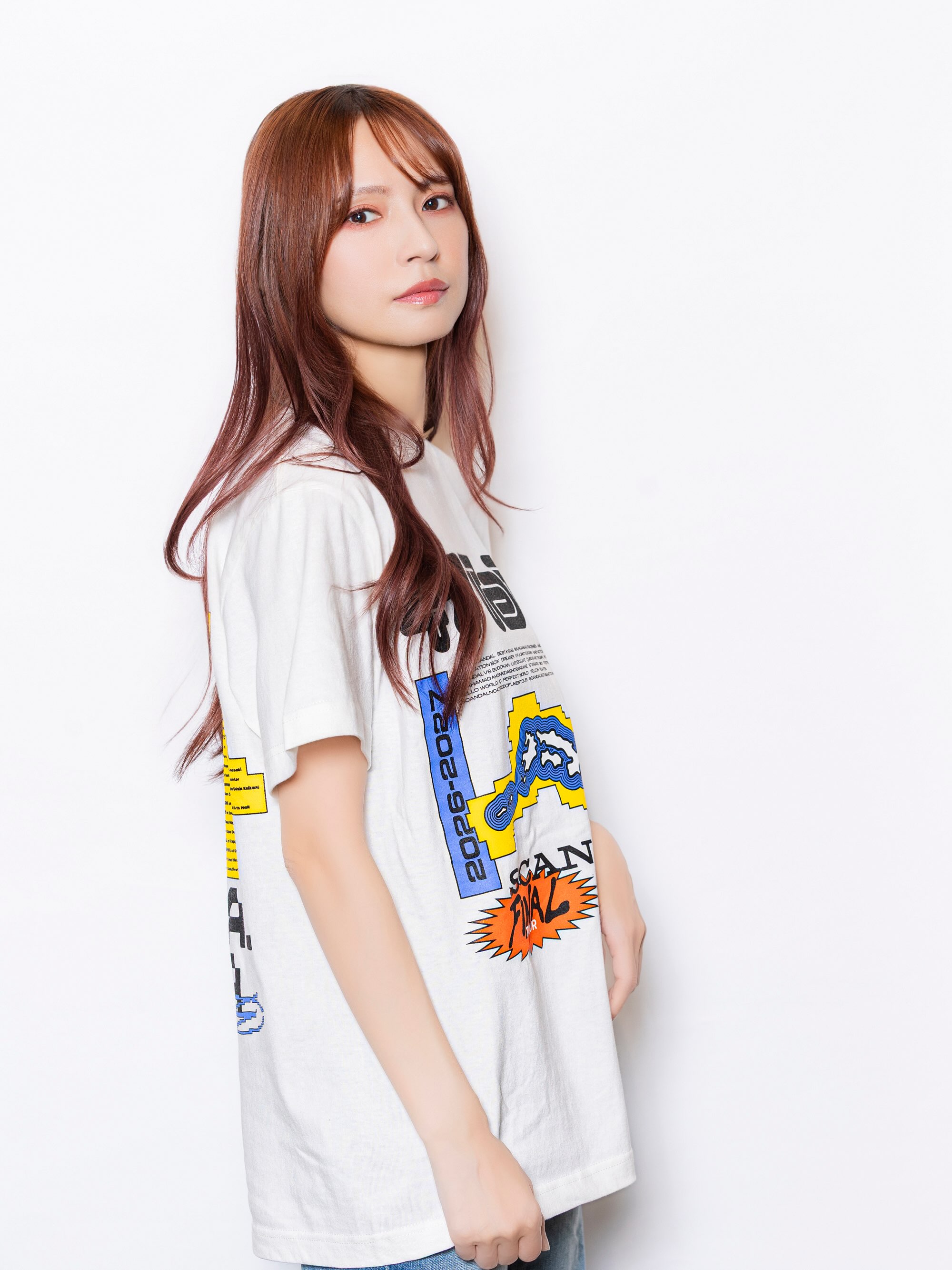 47 Tシャツ VANILLA WHITE ¥4,500 SIZE：S/M/L/XL ※Sサイズ着用