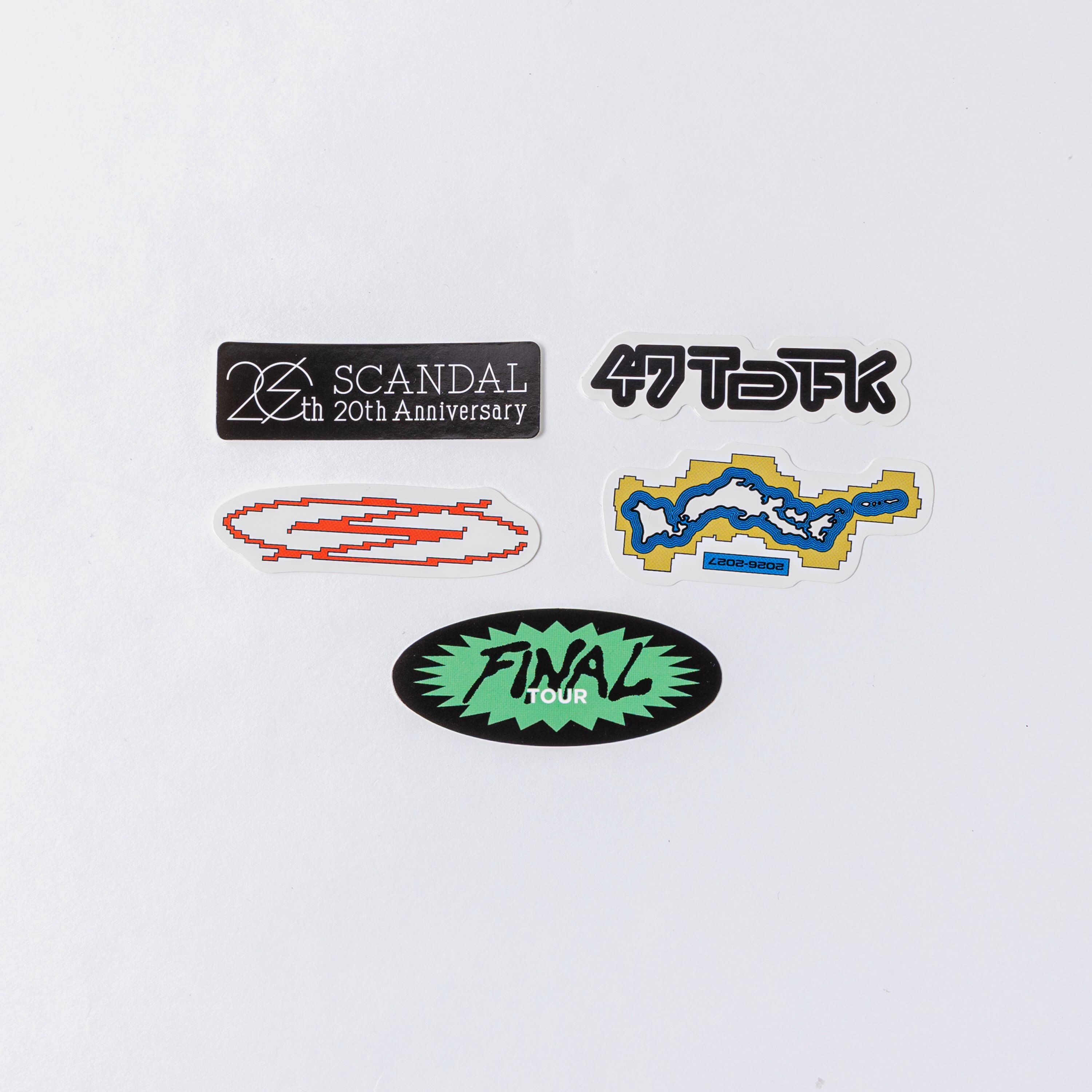47ステッカーセット ¥1200 designed by naganoteppei Photo by かわべ