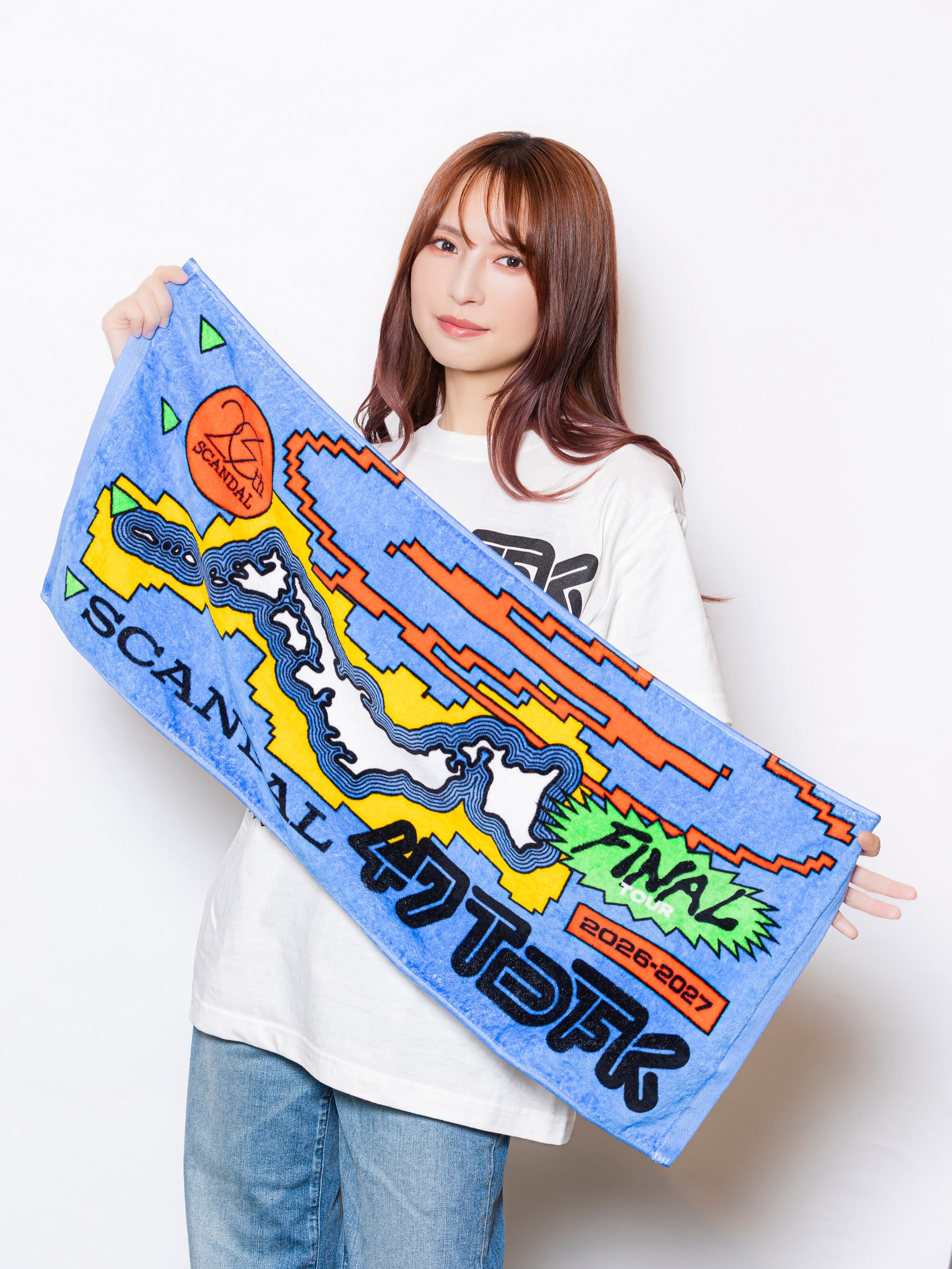 47 フェイスタオル BLUE ¥2,500 designed by naganoteppei Photo by