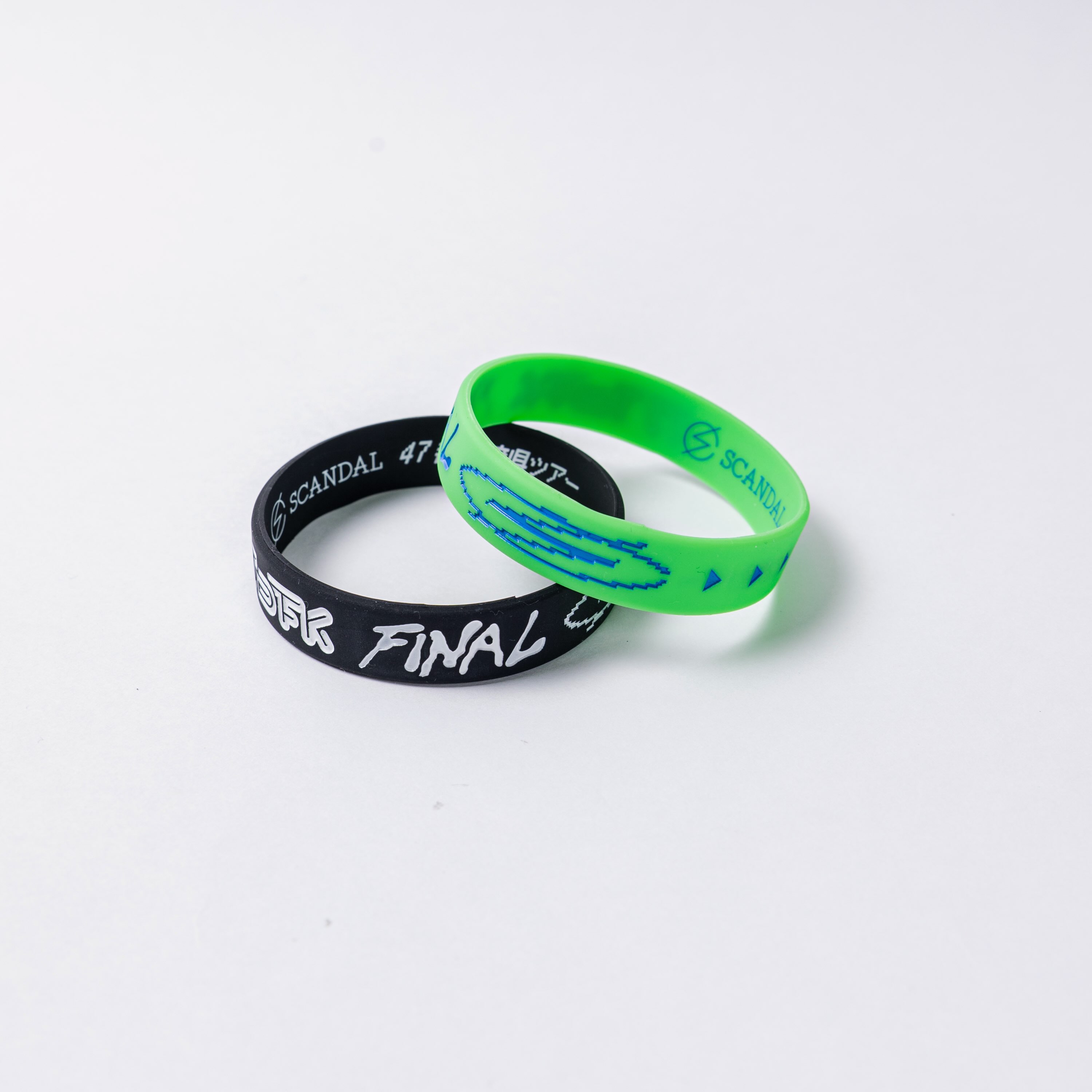 47ラバーバンド GREEN ¥500 designed by naganoteppei photo by かわべ