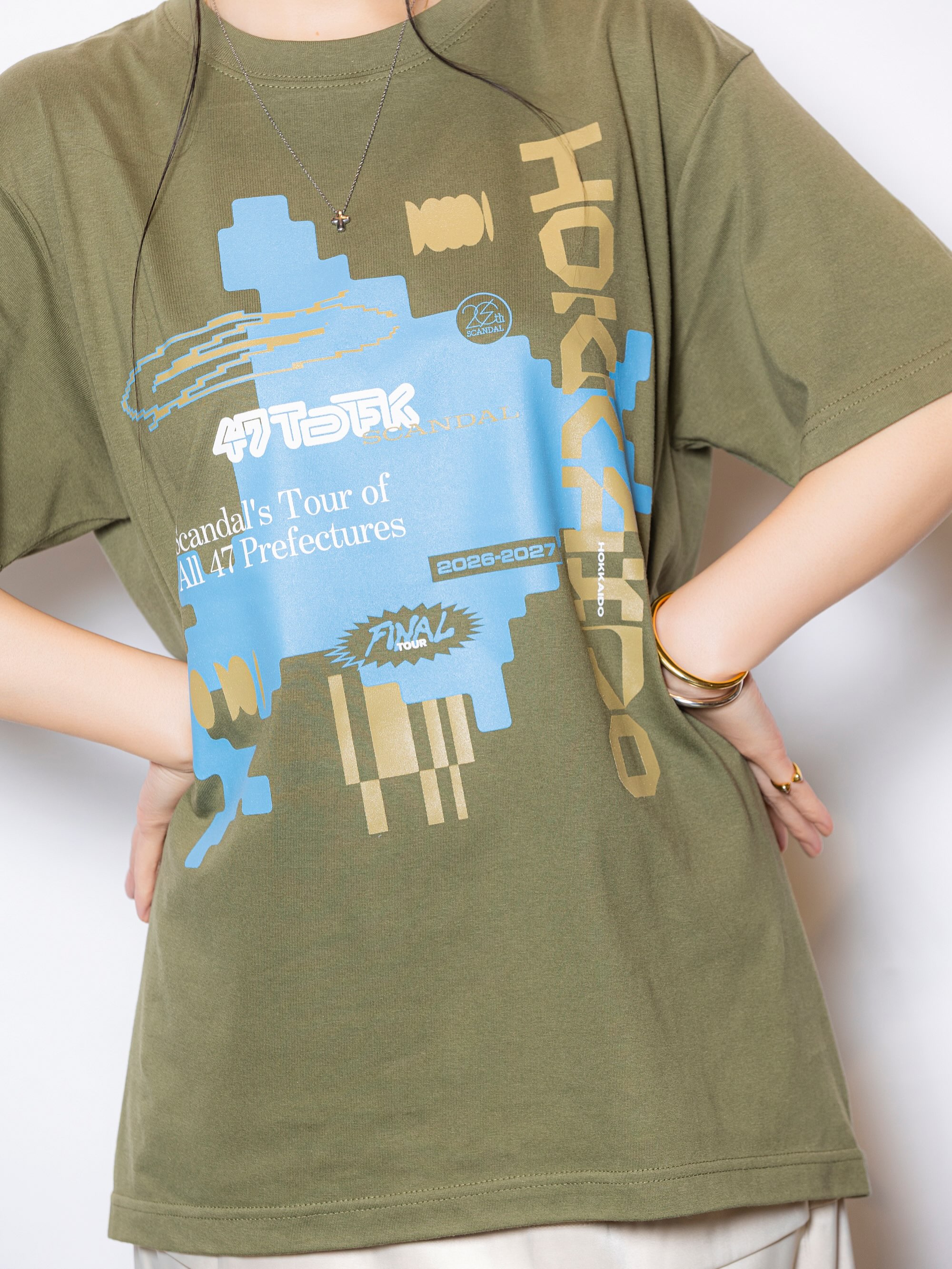 47 ご当地Tシャツ 北海道 ¥4,800 SIZE：S/M/L/XL ※Mサイズ着用