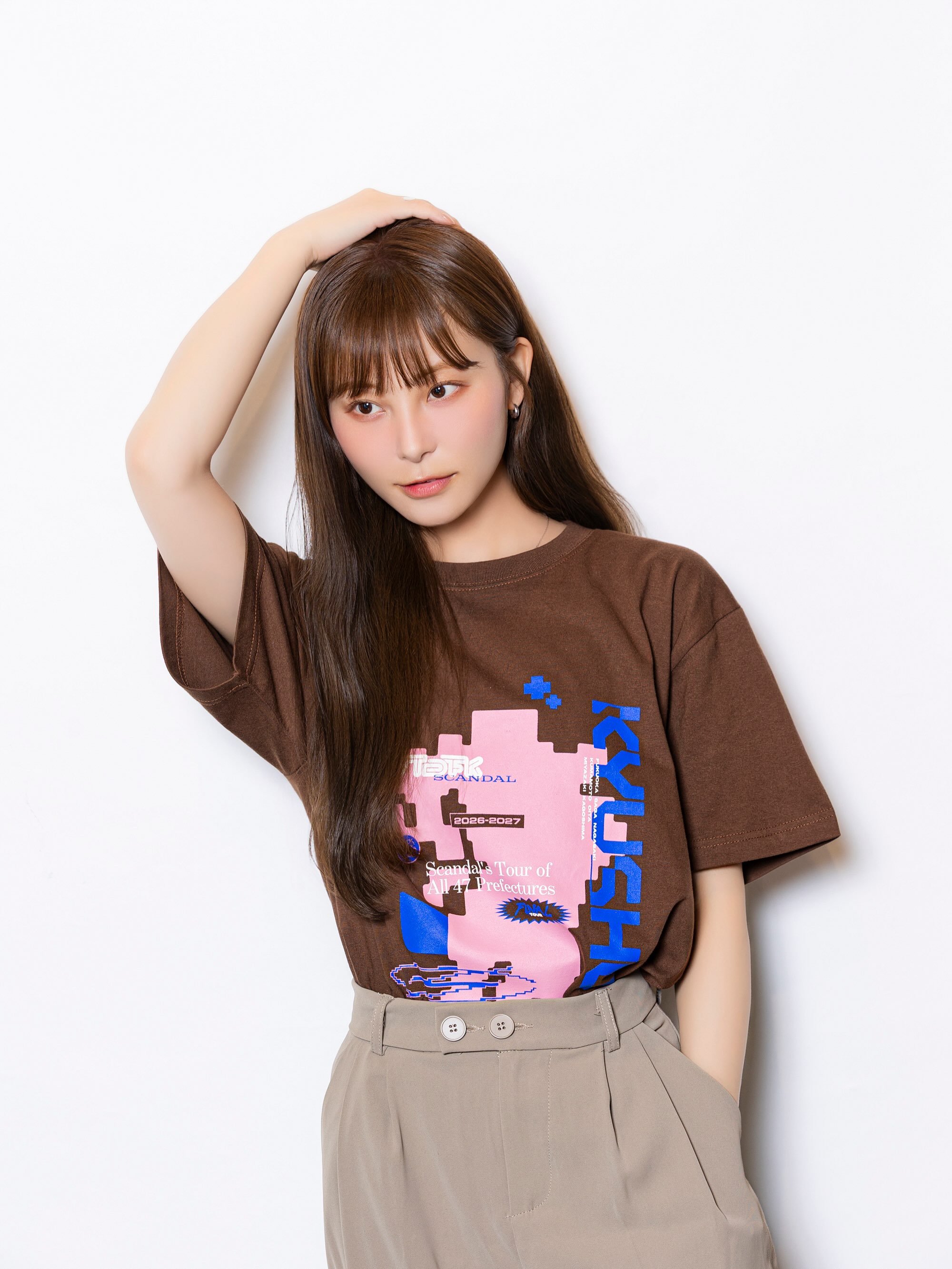 47 ご当地Tシャツ 九州 ¥4,800 SIZE：S/M/L/XL ※Mサイズ着用 designed