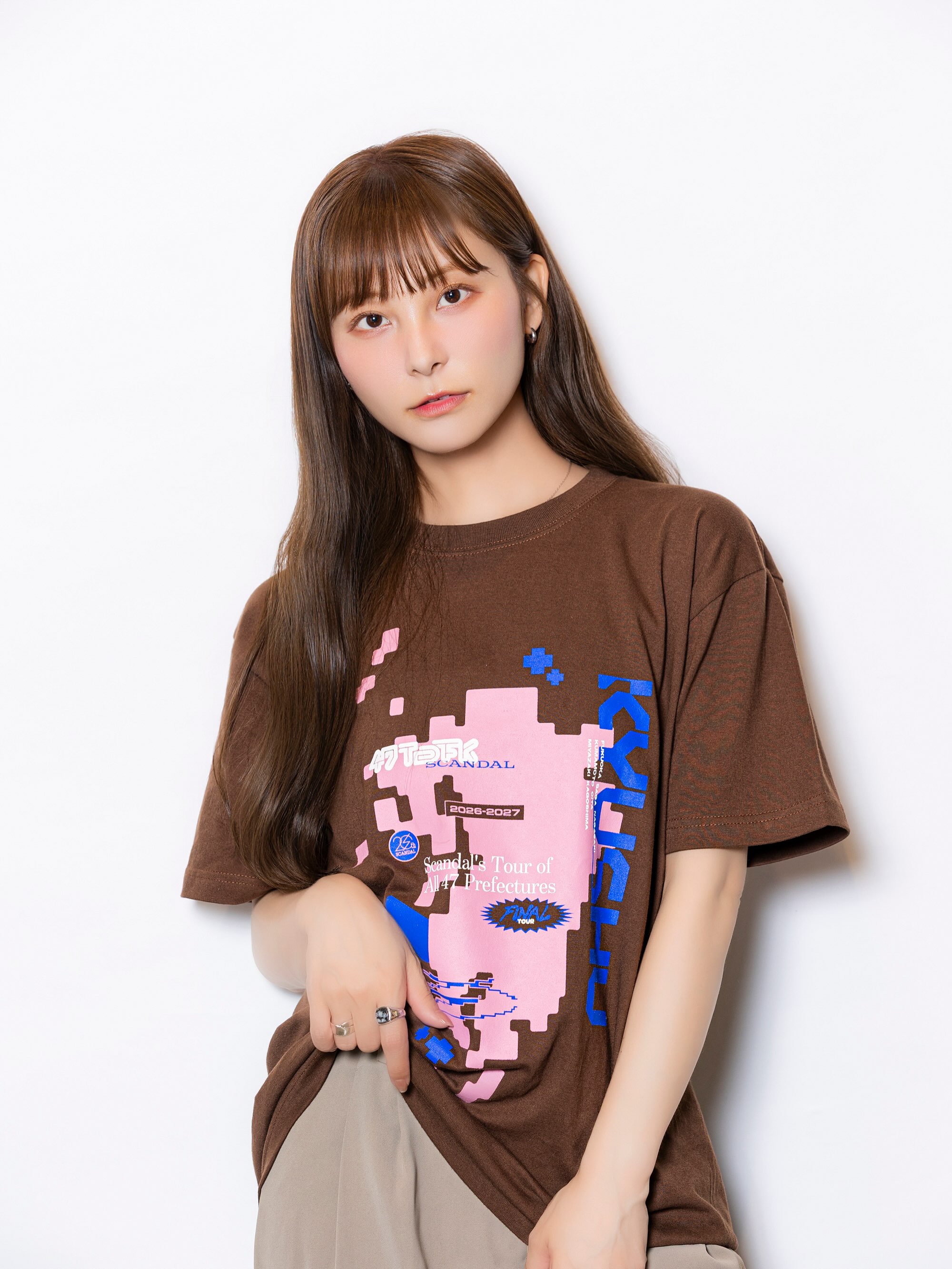 47 ご当地Tシャツ 九州 ¥4,800 SIZE：S/M/L/XL ※Mサイズ着用 designed