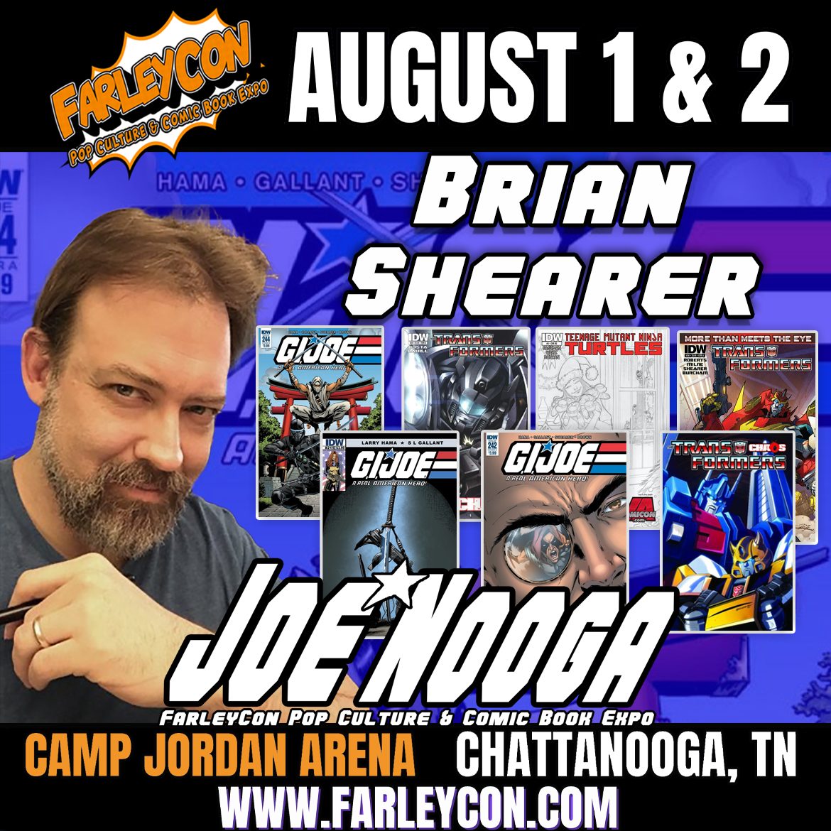 FarleyCon - JoeNooga presented by FarleyCon Pop Culture & Comic Book ...