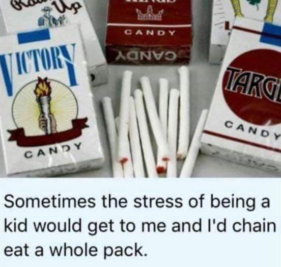 Cbi Oklahoma City Throwback Thursday Does Anyone Else Remember Candy Cigarettes For Kids Not A Very Wholesome Snack But They Could Get Us Through A Stressful Day Facebook