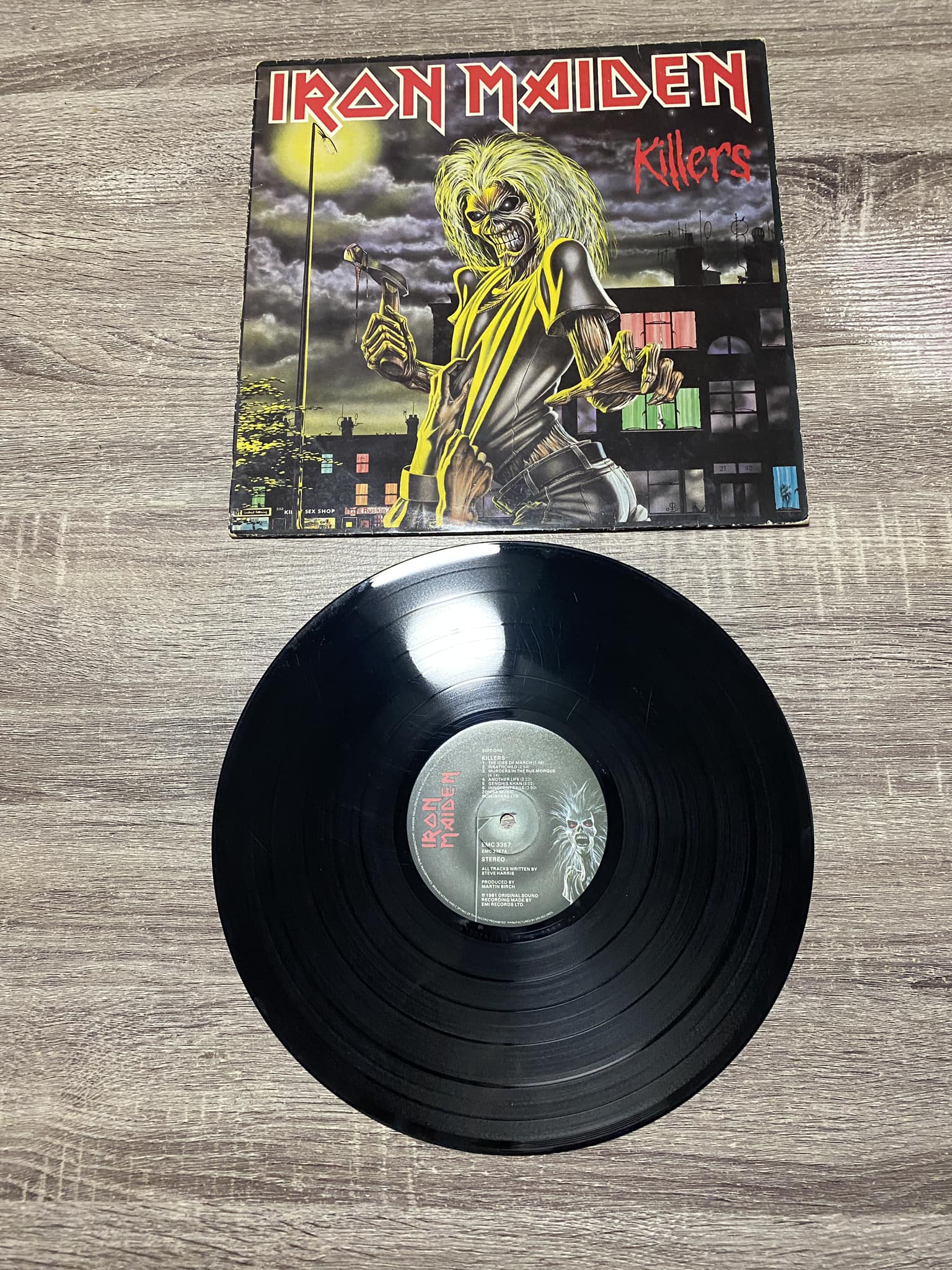 Iron Maiden live recording from Nijmegen, Gelderland 1981