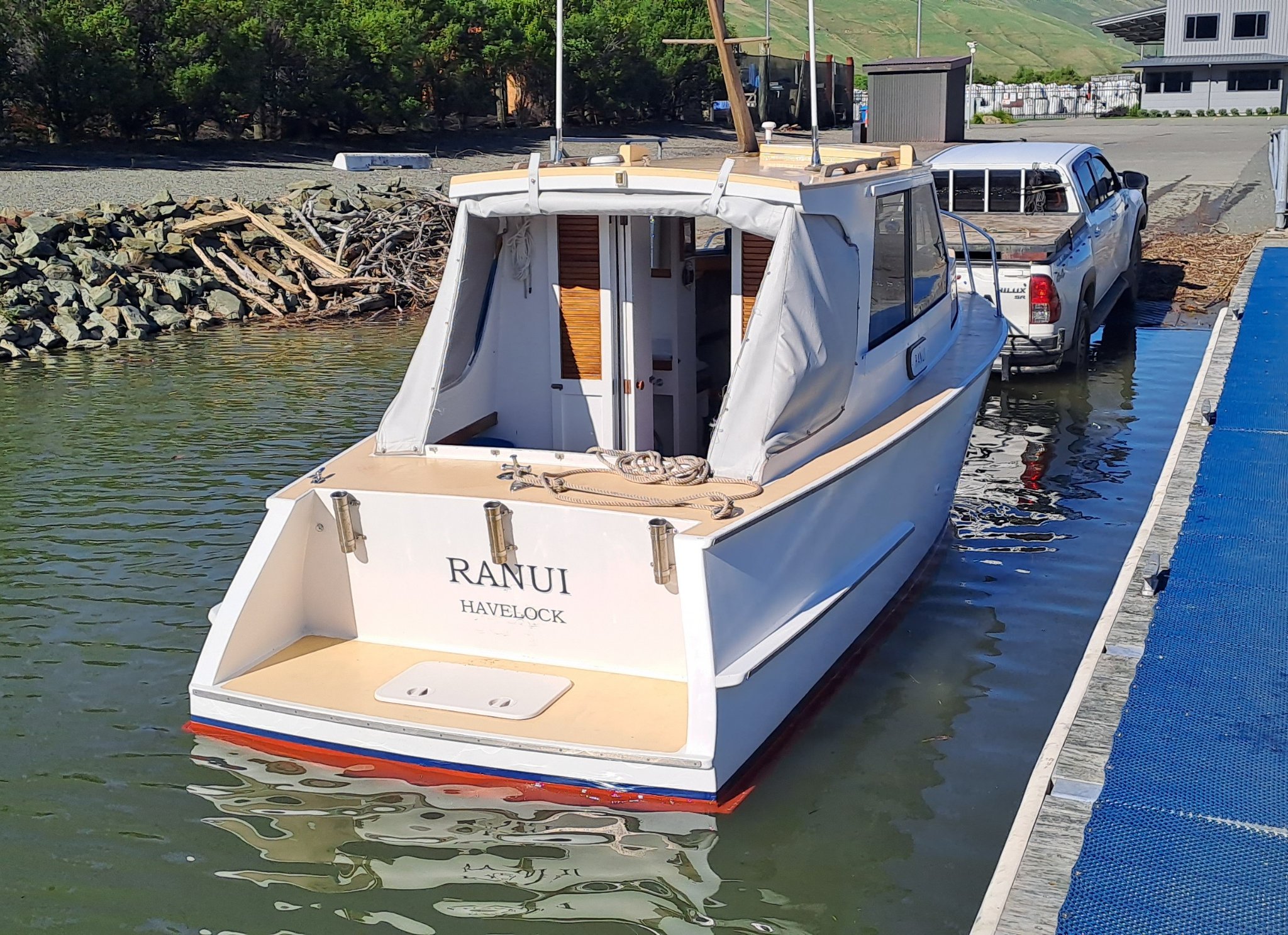 2004 6.4m economical cruising launch - Boats - Auckland, New Zealand ...