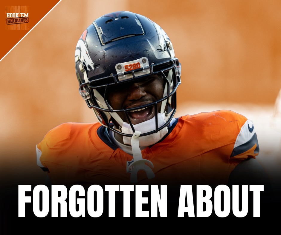 Hook'em - One of Texas' former team captains entered the NFL with very ...
