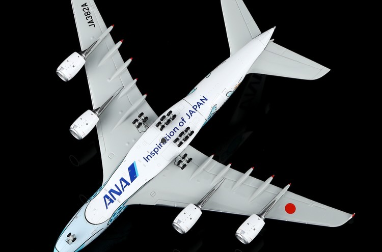 Hx Models Flying Honu Ana A380 1 400 Scale Model