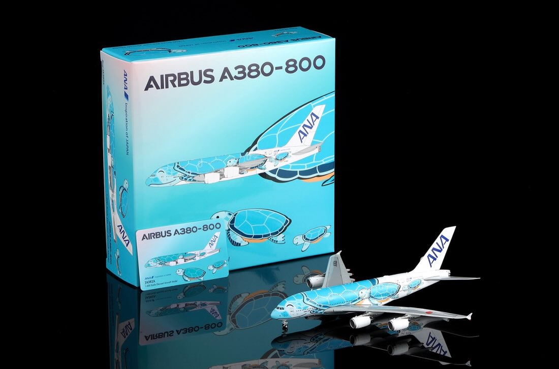 Hx Models Flying Honu Ana A380 1 400 Scale Model