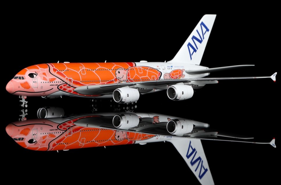 Hx Models Flying Honu Ana A380 1 400 Scale Model