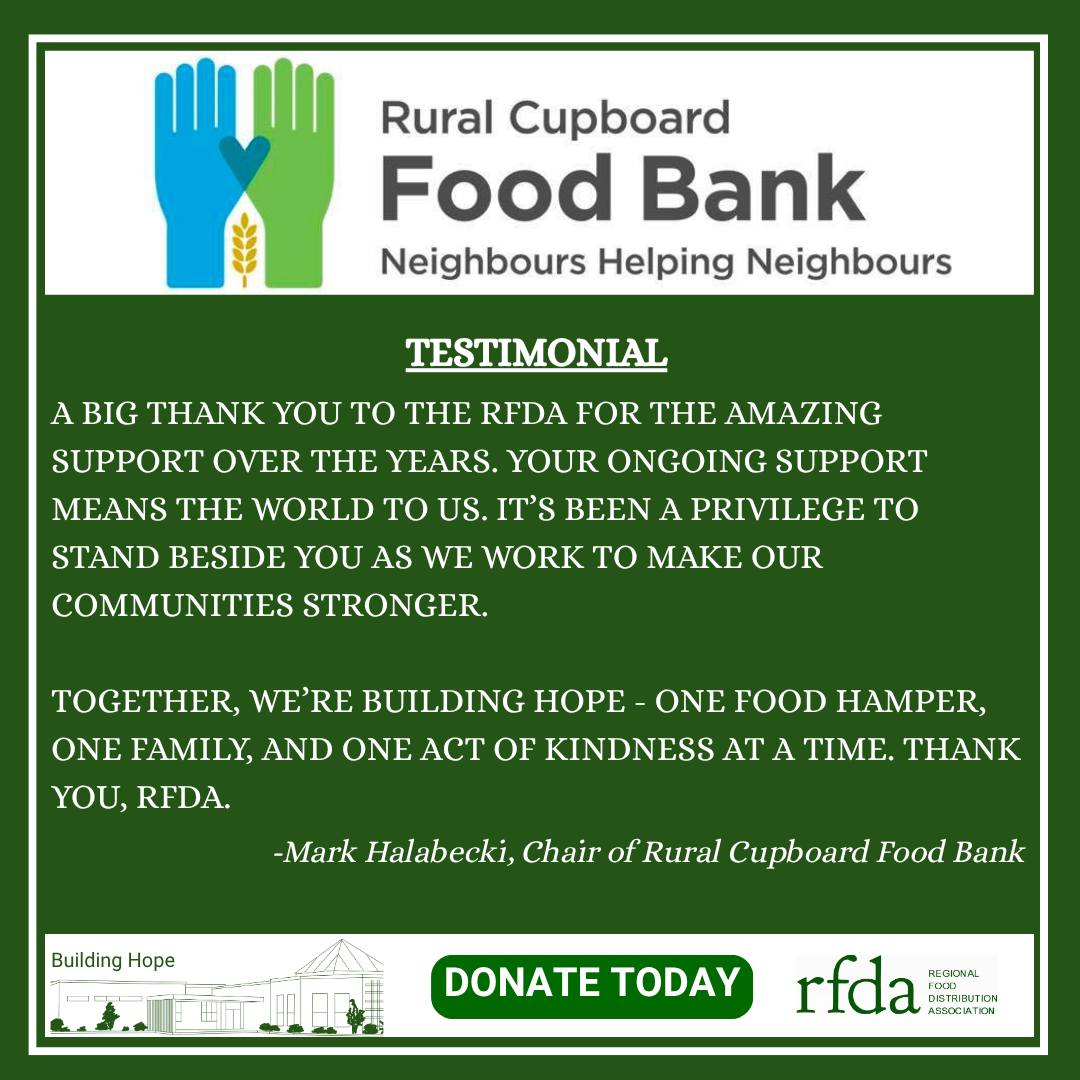 RFDA Thunder Bay Regional Food Distribution Association | Thunder Bay ON