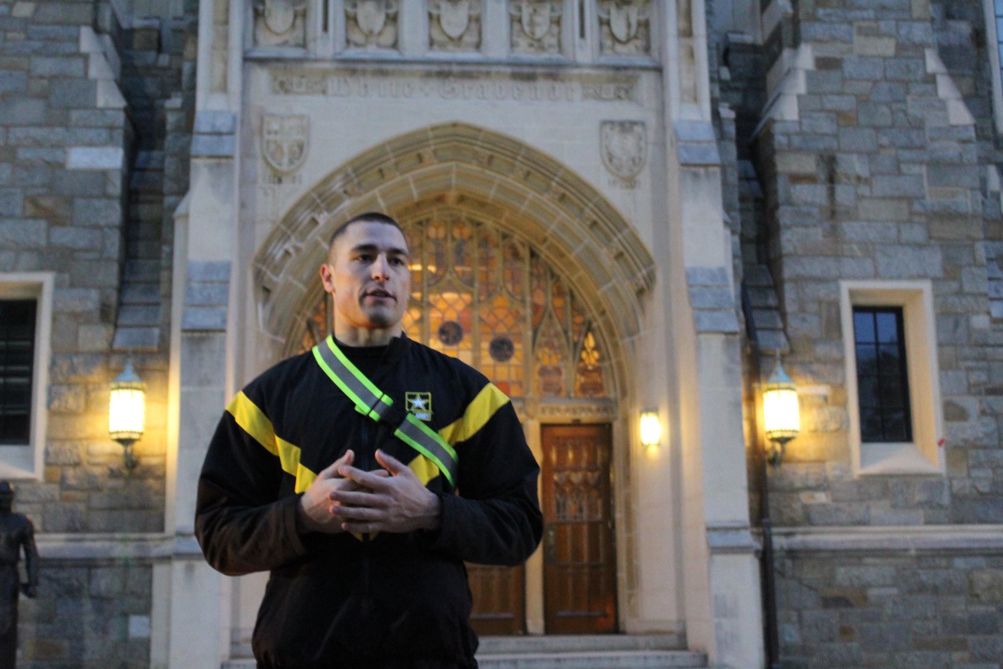 The Hoya Battalion: Georgetown Army ROTC - The cadet BN commander C/LTC ...